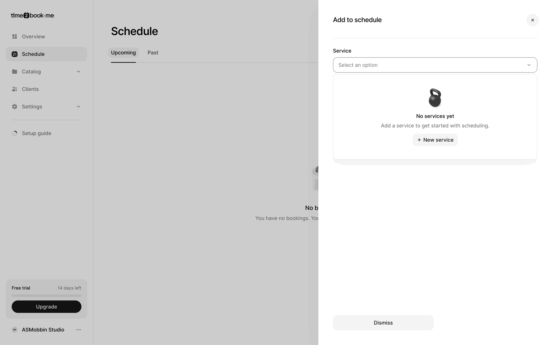 Time2book Web Health & Fitness interface screenshot 24