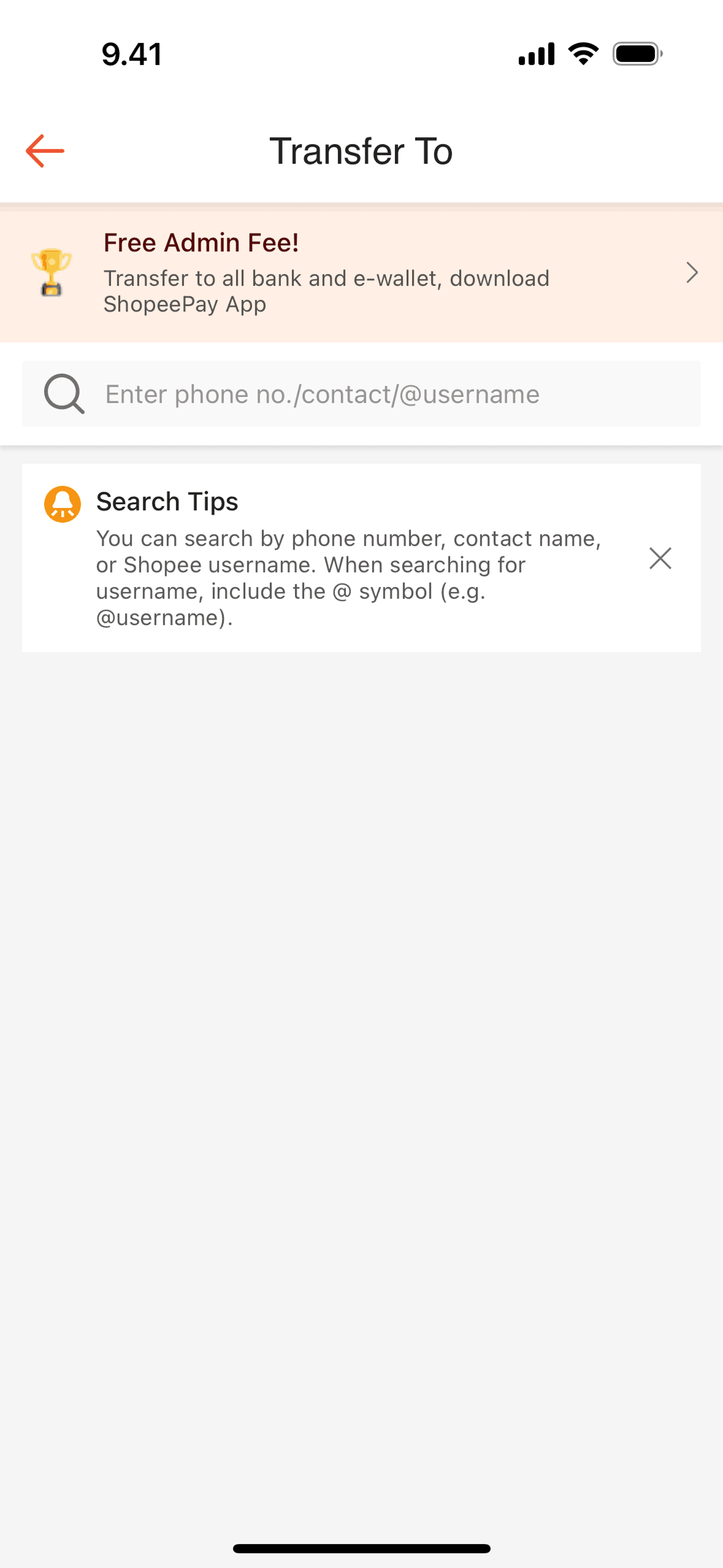 Shopee iOS Shopping interface screenshot 23