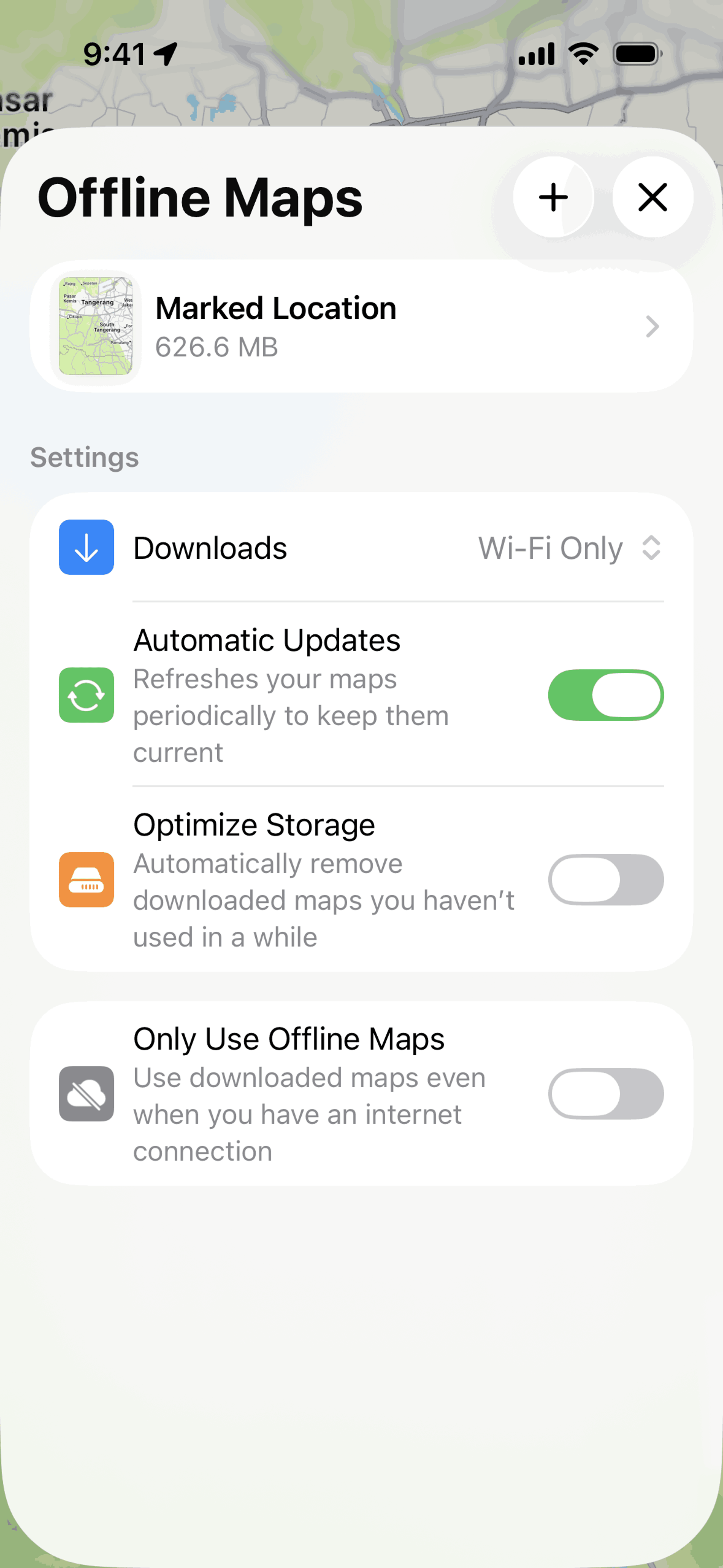 Apple Maps iOS Maps & Navigation interface screenshot 21