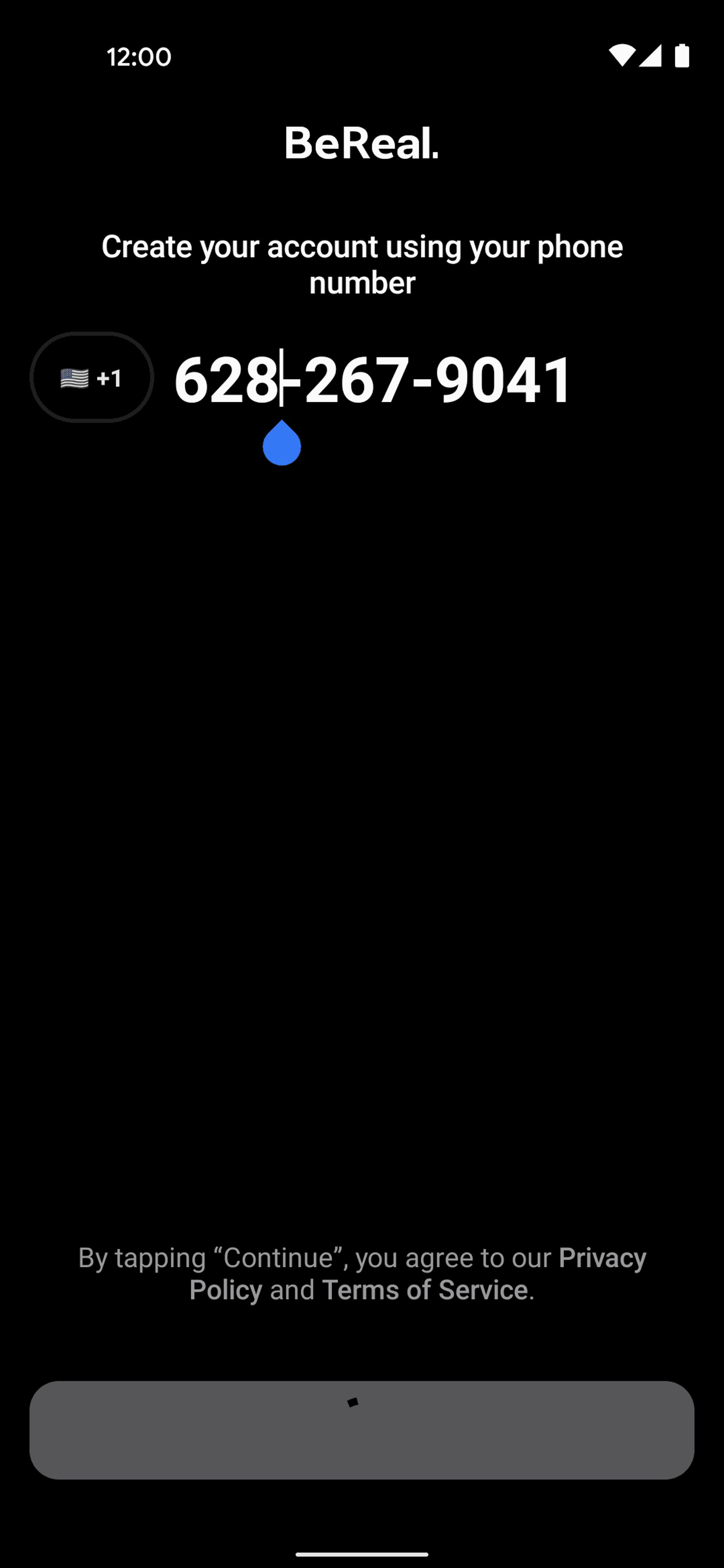 BeReal. Android Social Networking interface screenshot 12