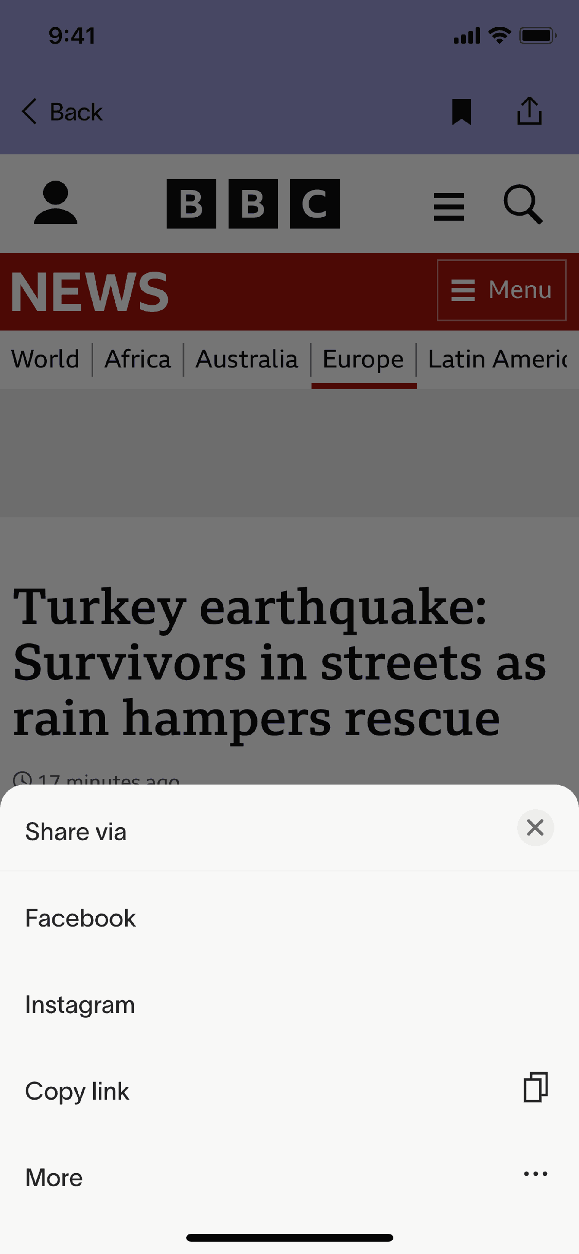 informed News iOS News interface screenshot 16
