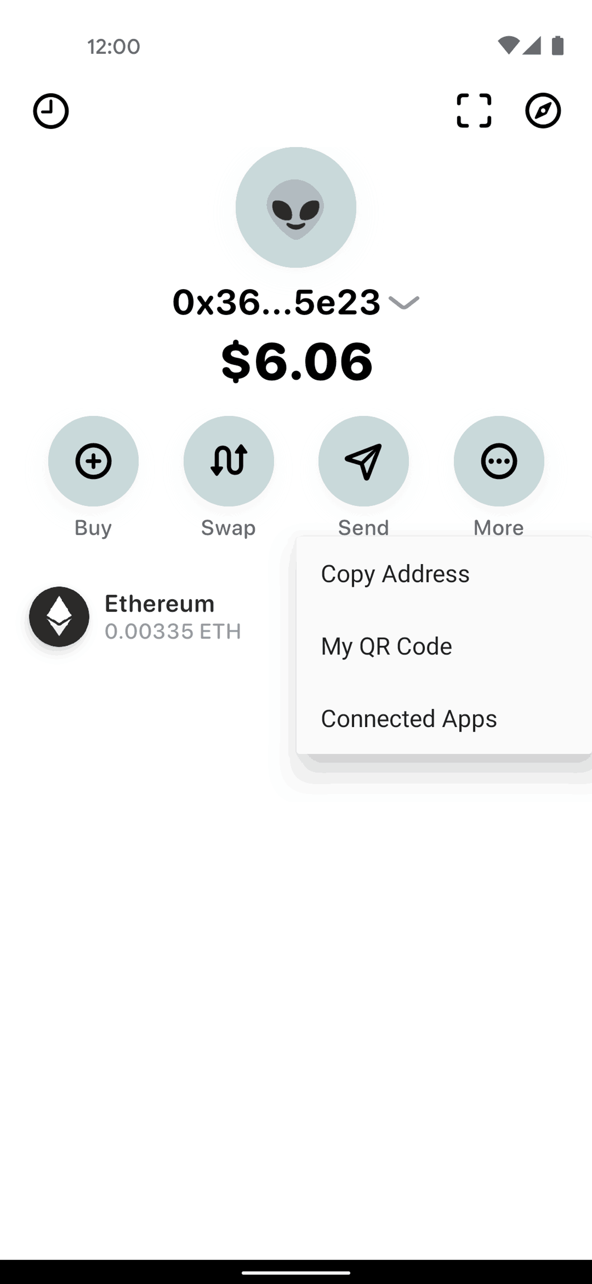 Rainbow Android Finance interface screenshot 5