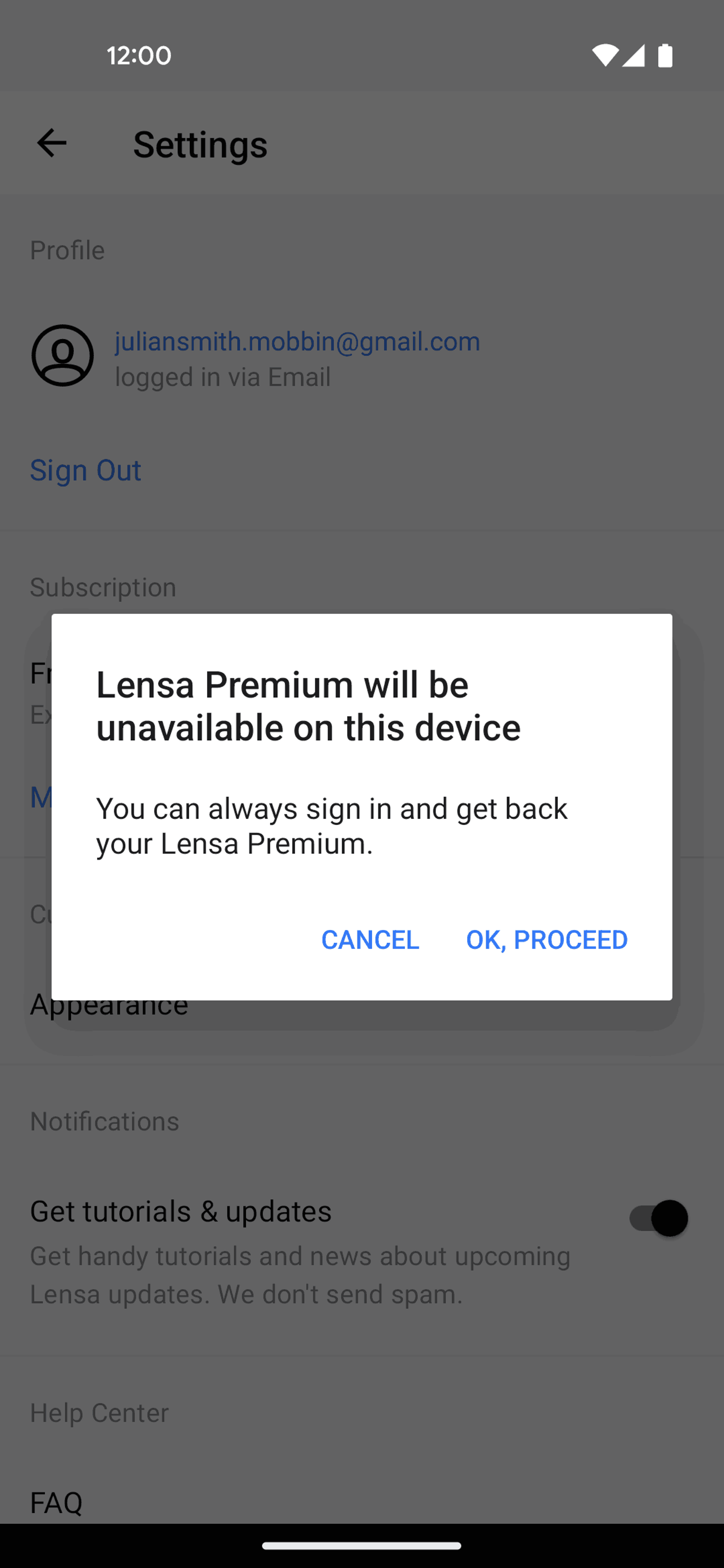 Lensa AI Android Photo & Video interface screenshot 10