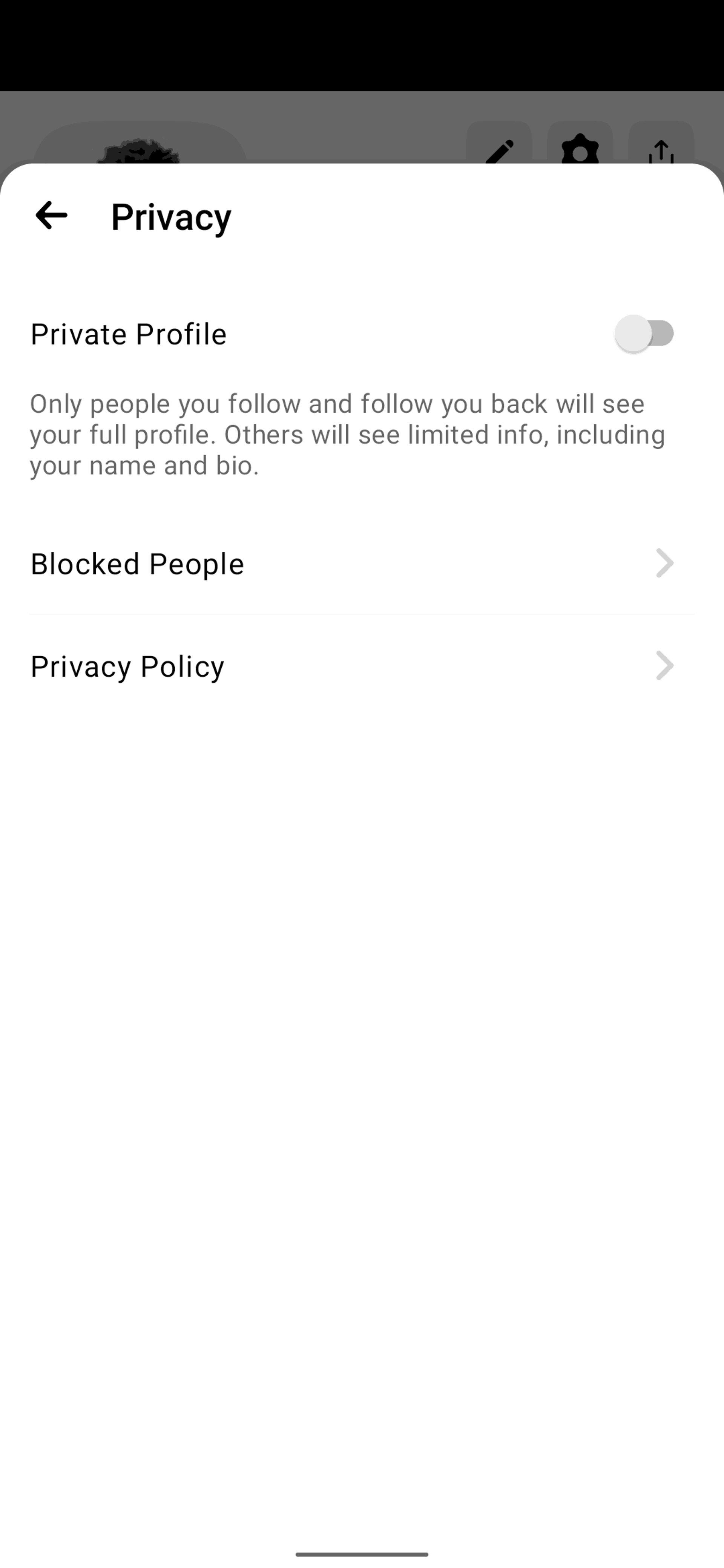 Airtime Android Social Networking interface screenshot 14