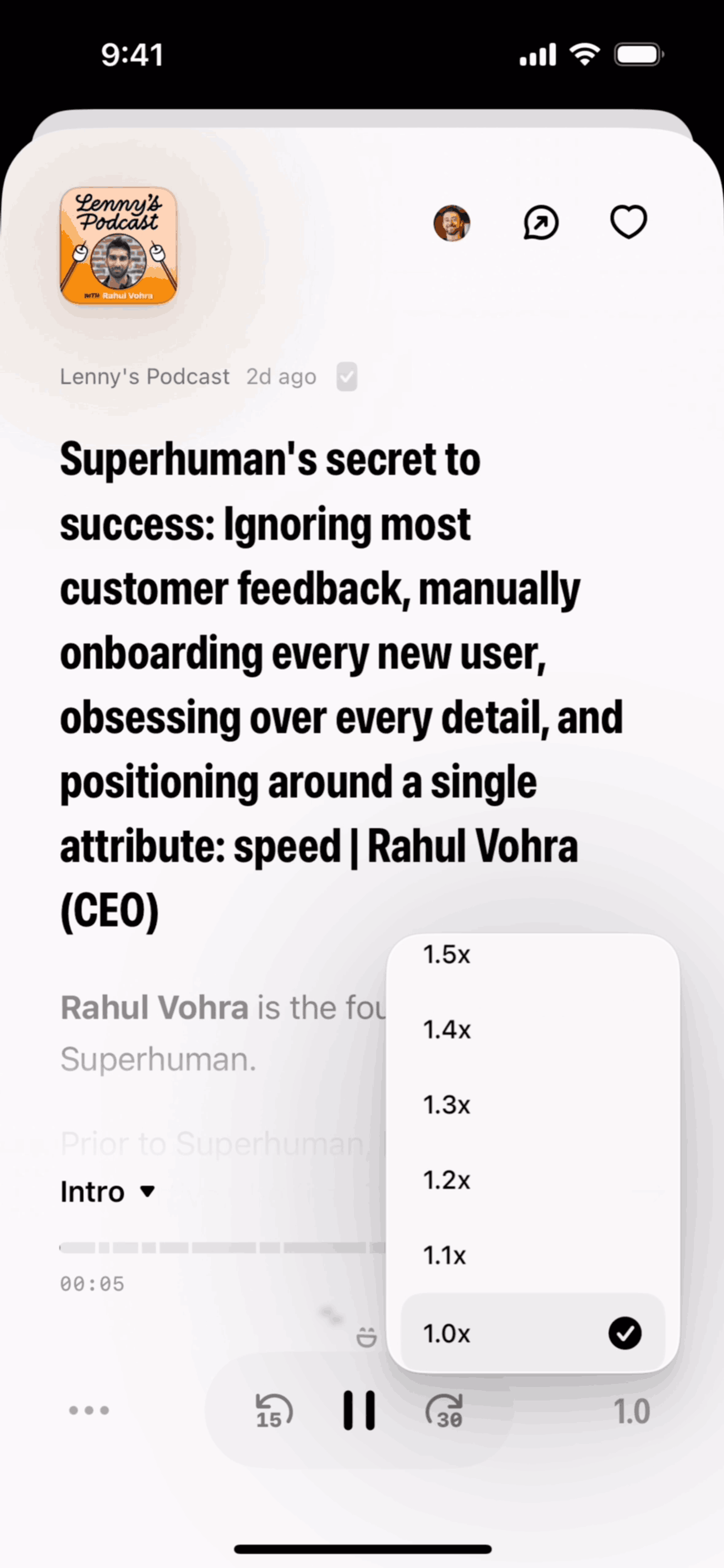 Queue iOS News interface screenshot 8