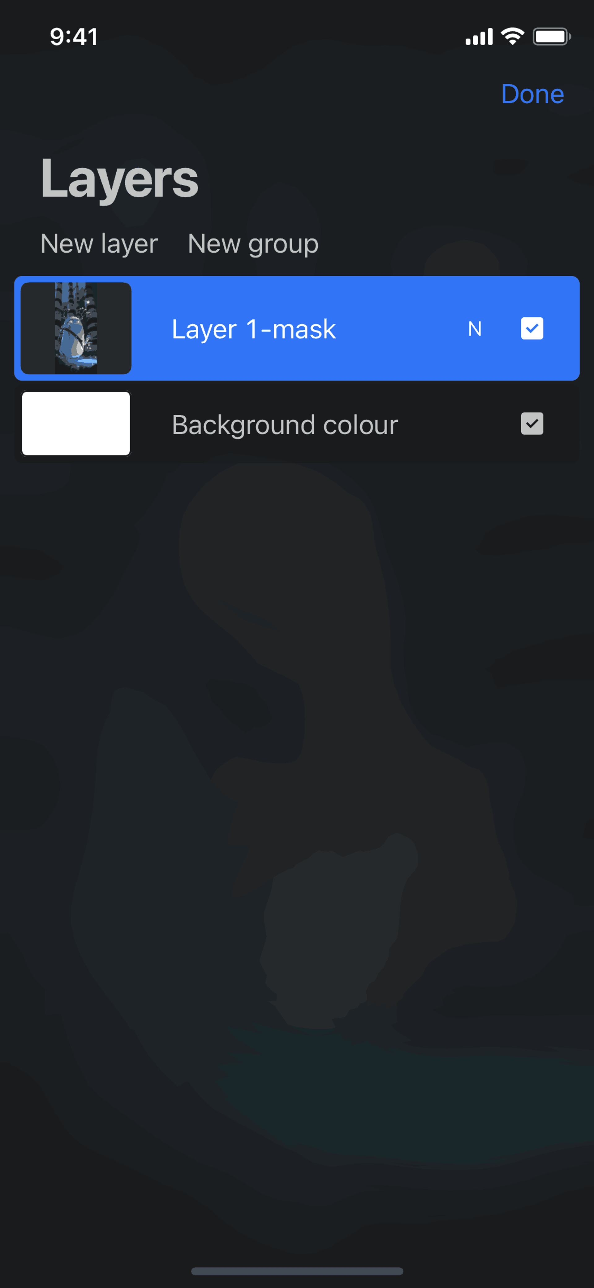 Procreate Pocket iOS Graphics & Design interface screenshot 14