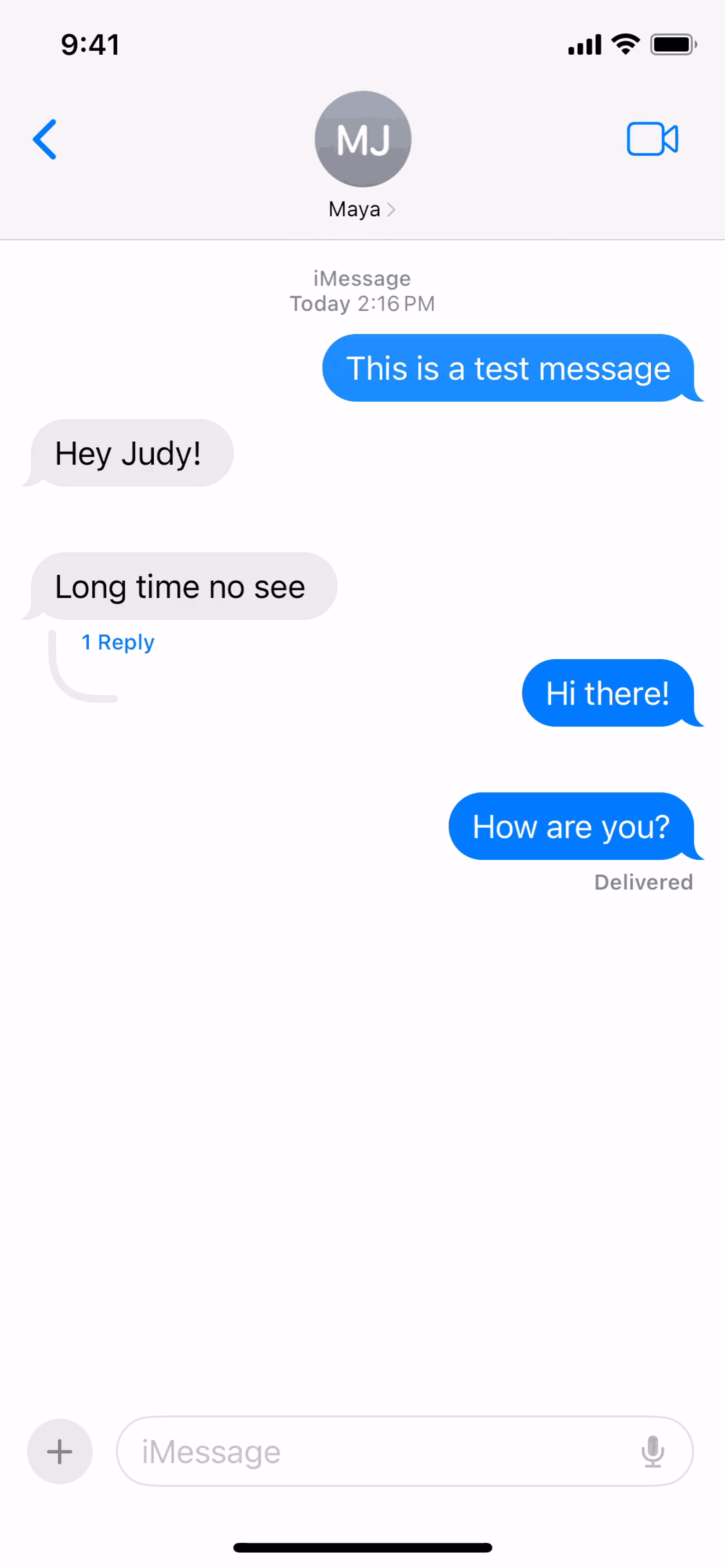 Messages iOS Social Networking interface screenshot 16