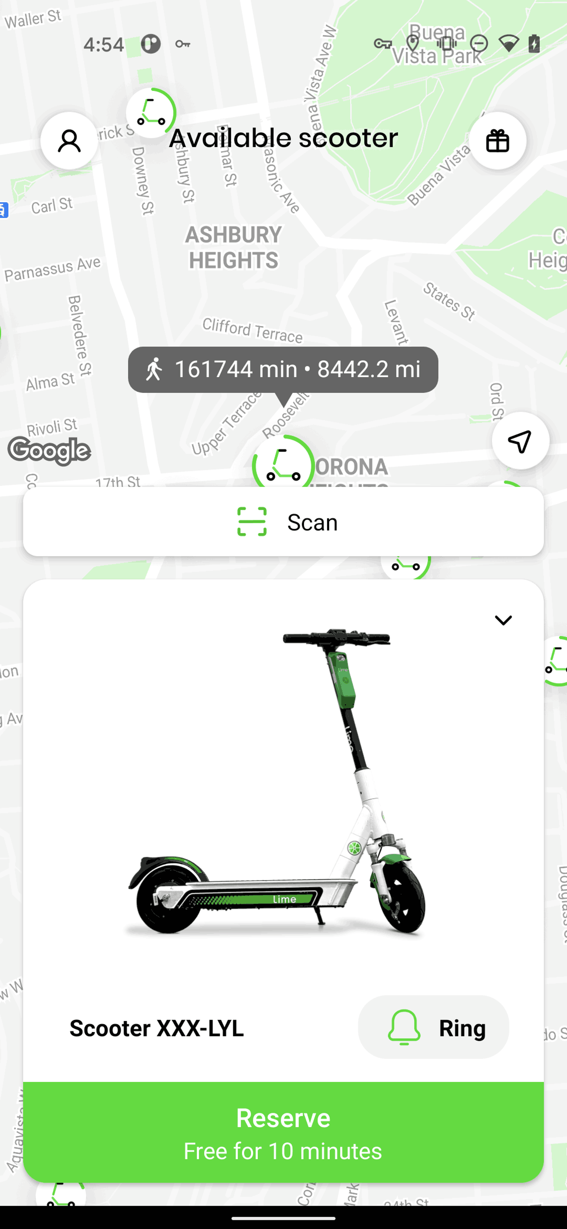 Lime Android Travel & Transportation interface screenshot 13