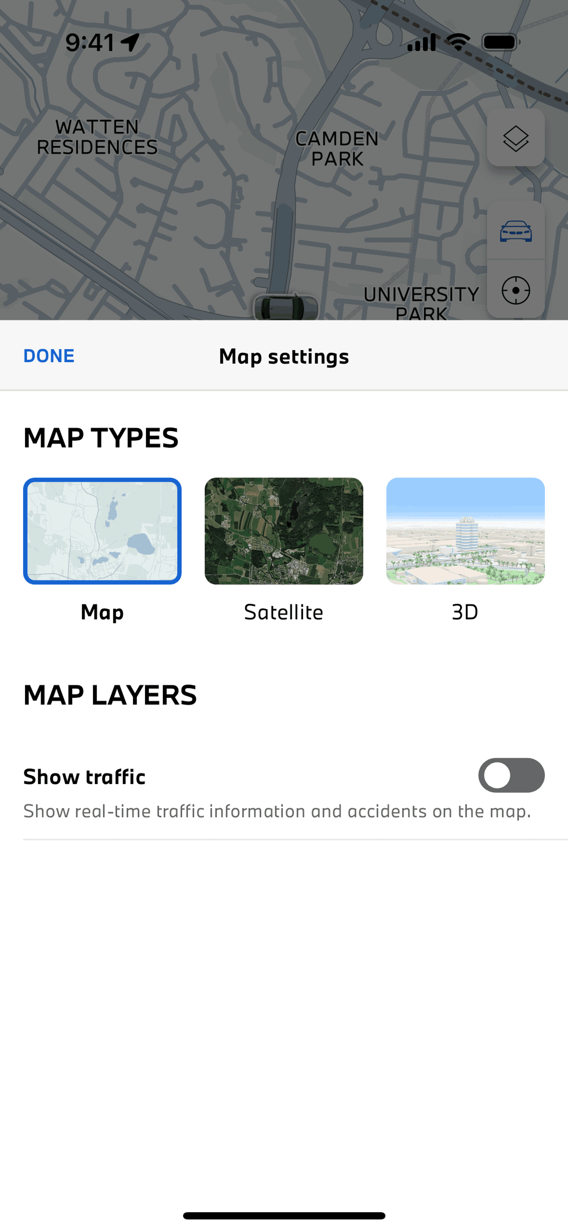 My BMW iOS Travel & Transportation interface screenshot 21