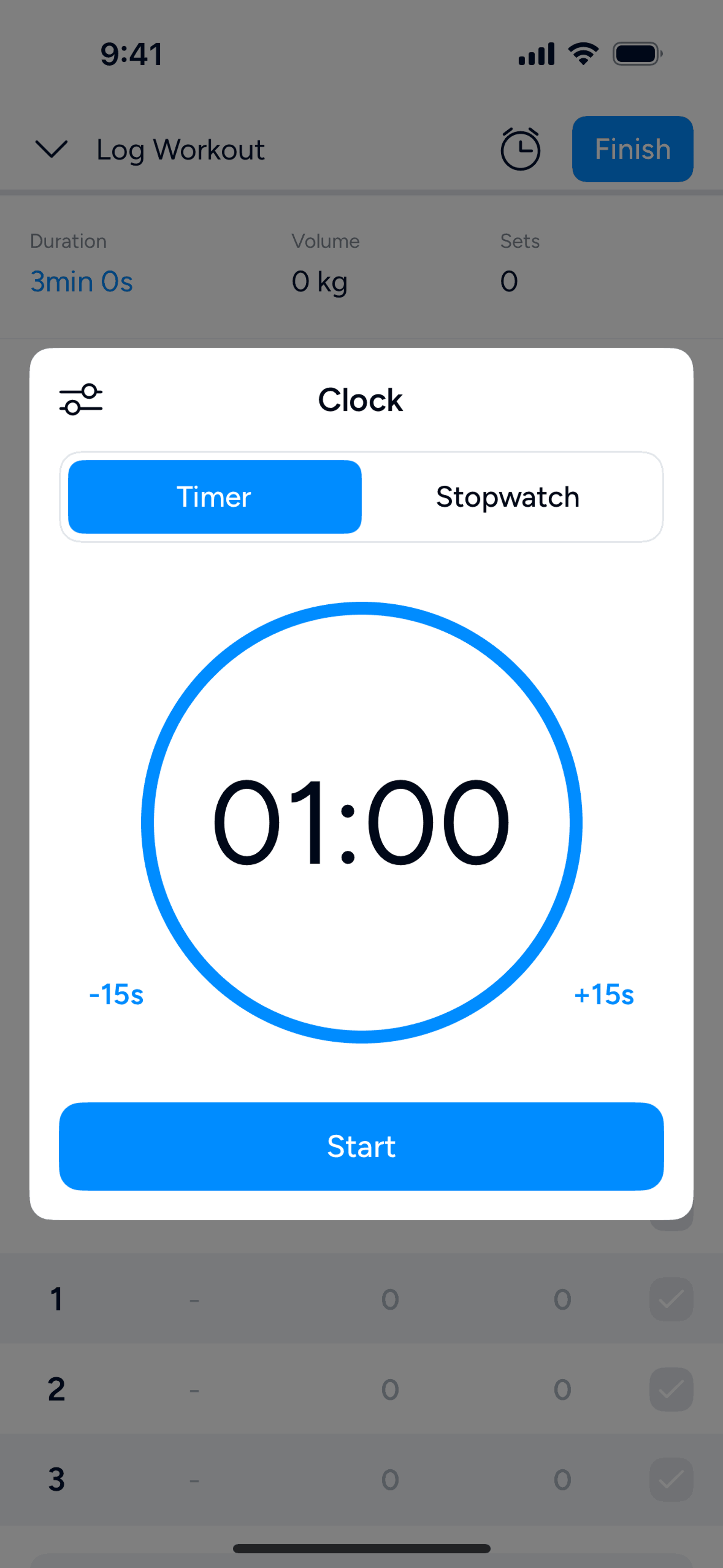Hevy iOS Health & Fitness interface screenshot 10