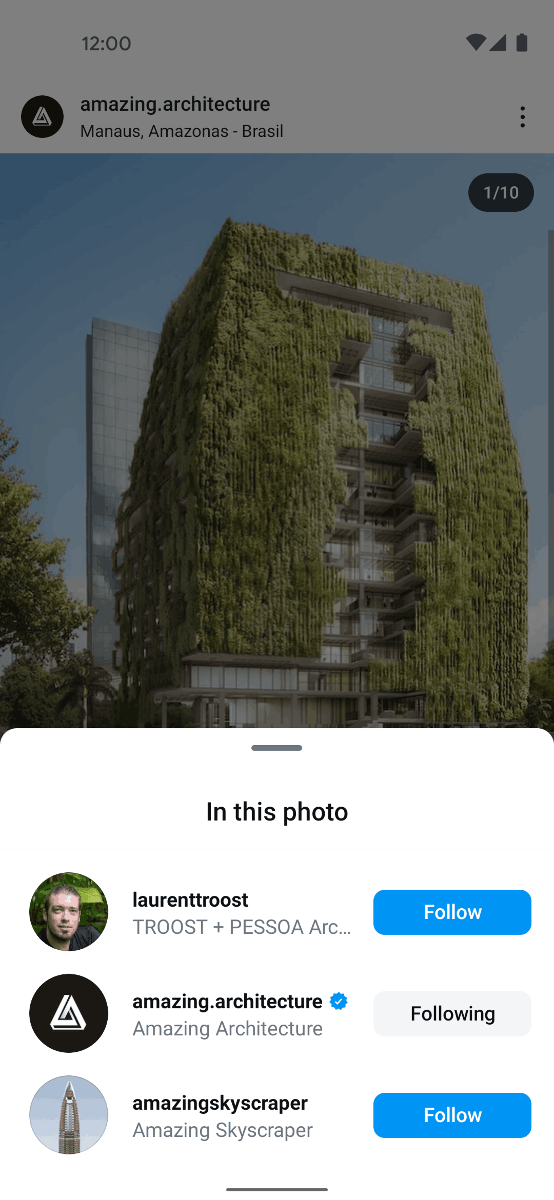 Instagram Android Photo & Video interface screenshot 14