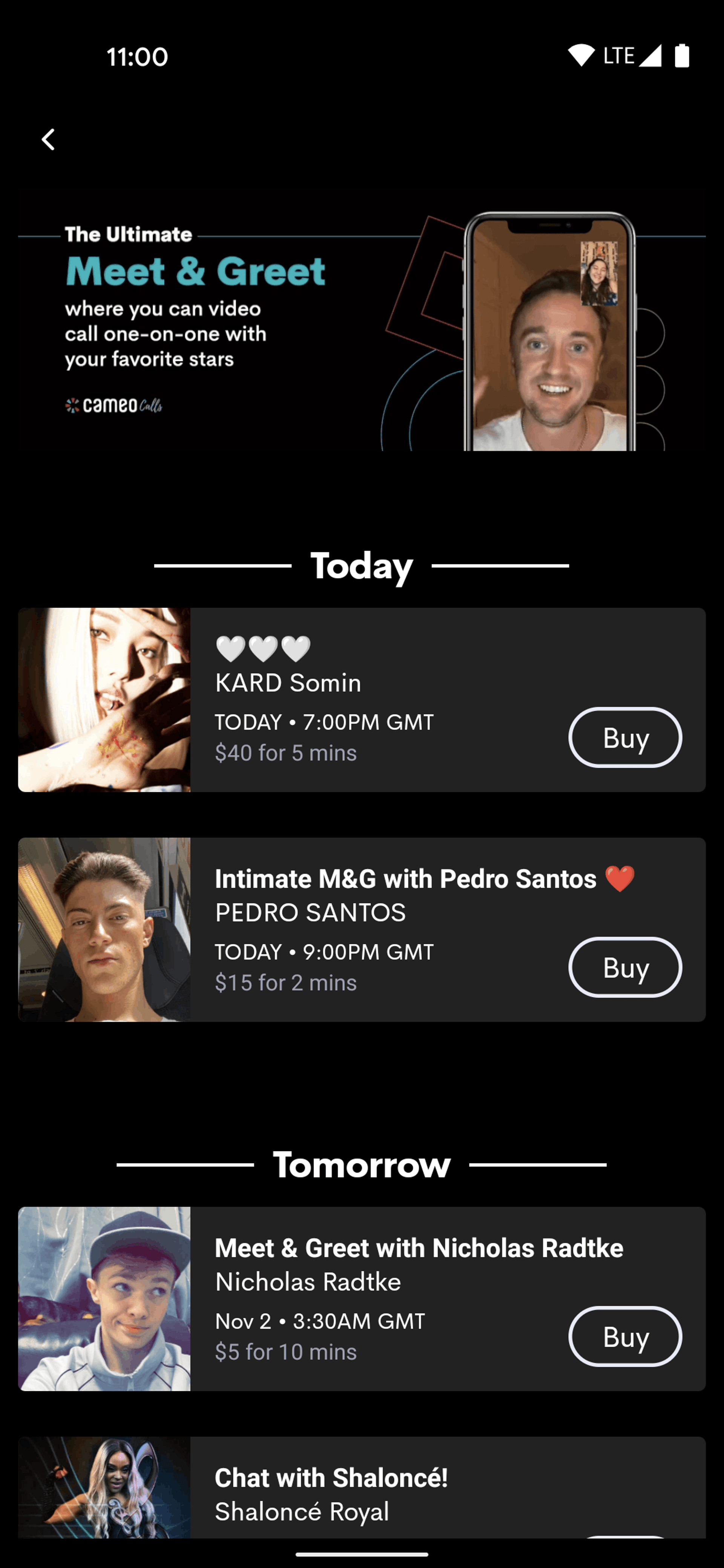 Cameo Android Photo & Video interface screenshot 22
