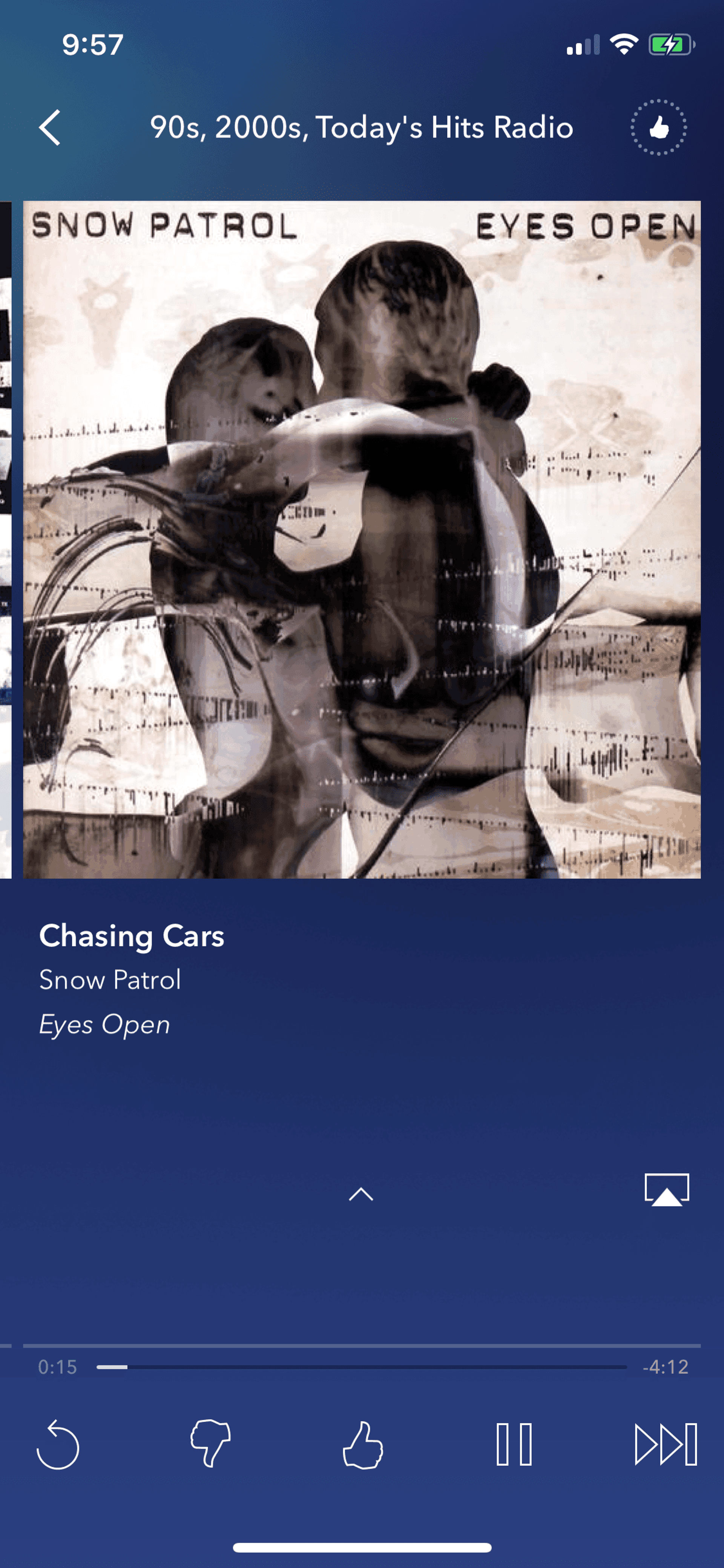 Pandora iOS Music & Audio interface screenshot 19