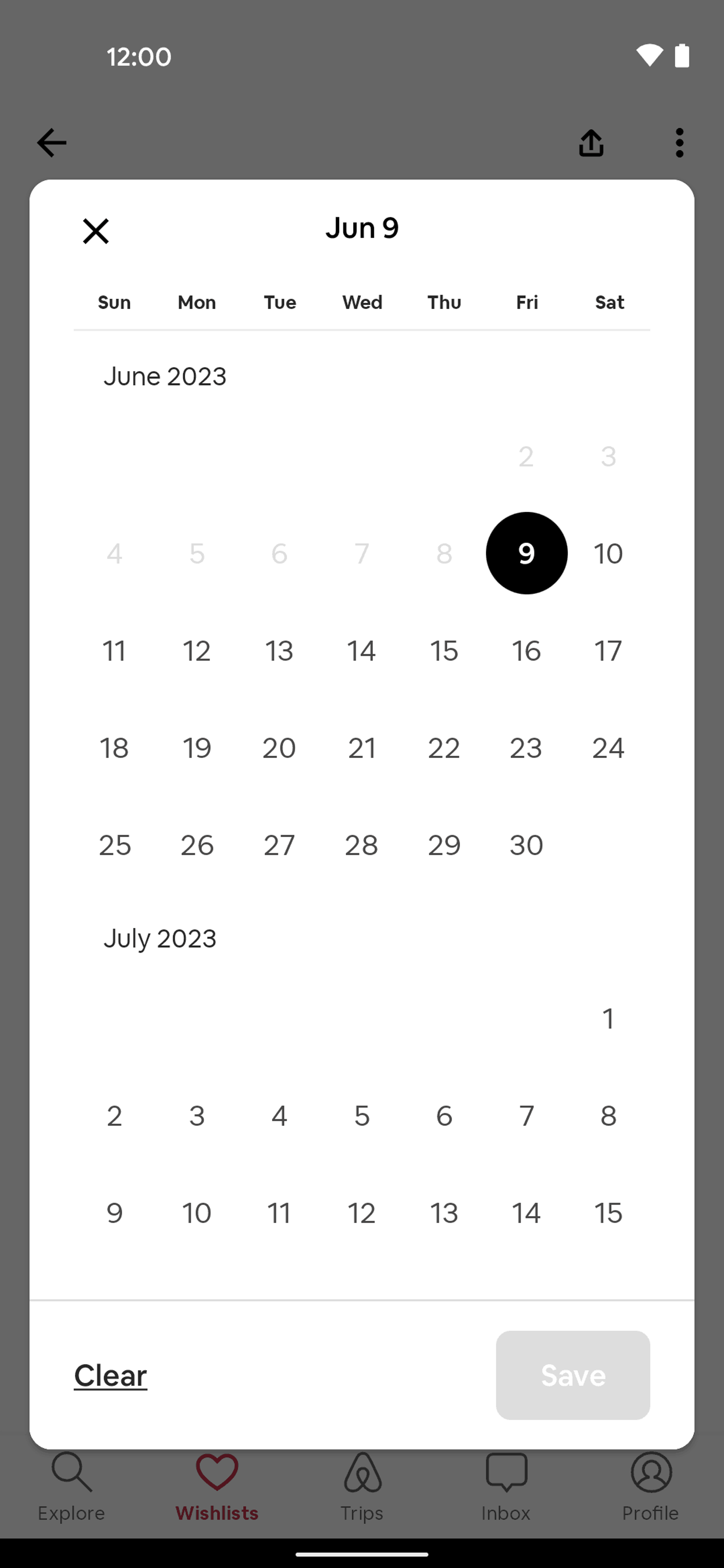 Airbnb Android Real Estate interface screenshot 16