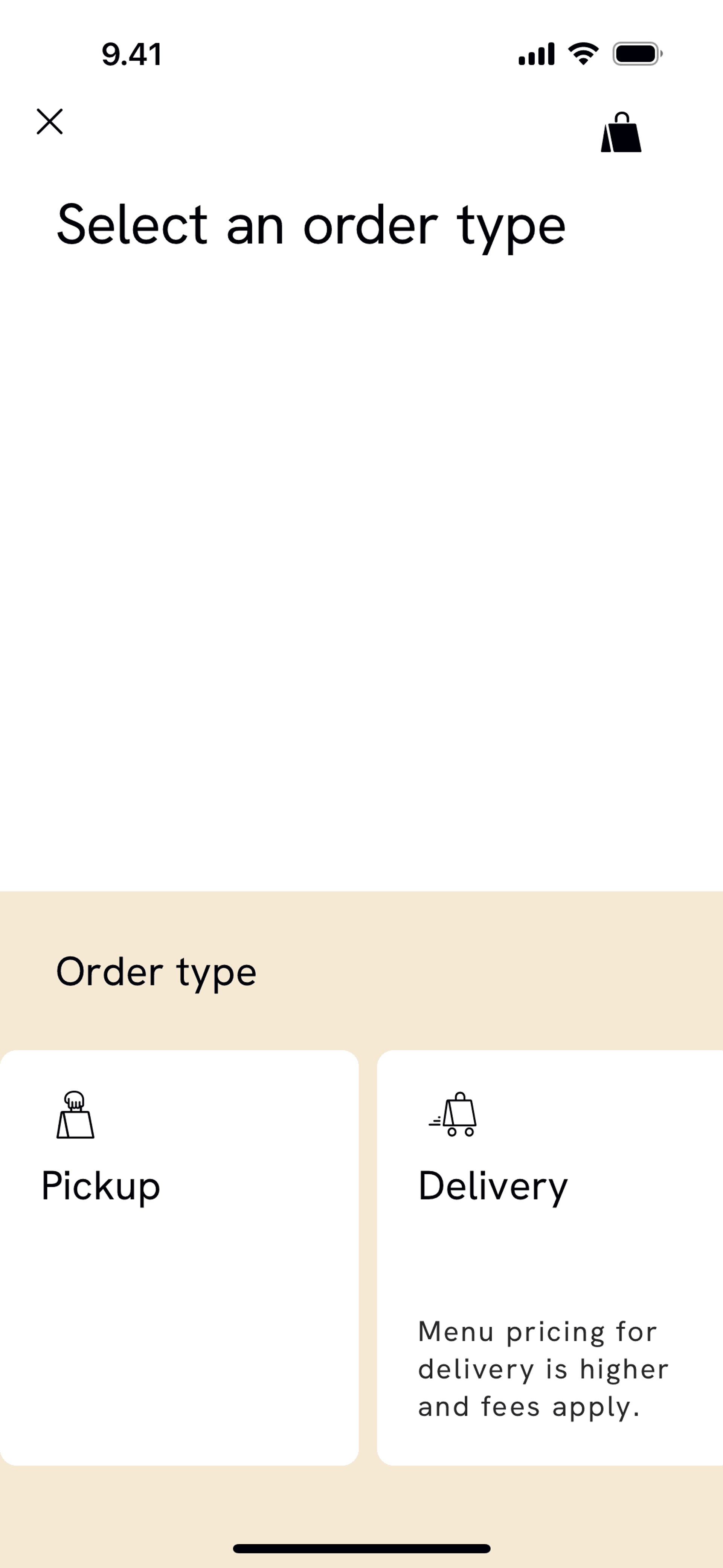 CAVA iOS Food & Drink interface screenshot 17