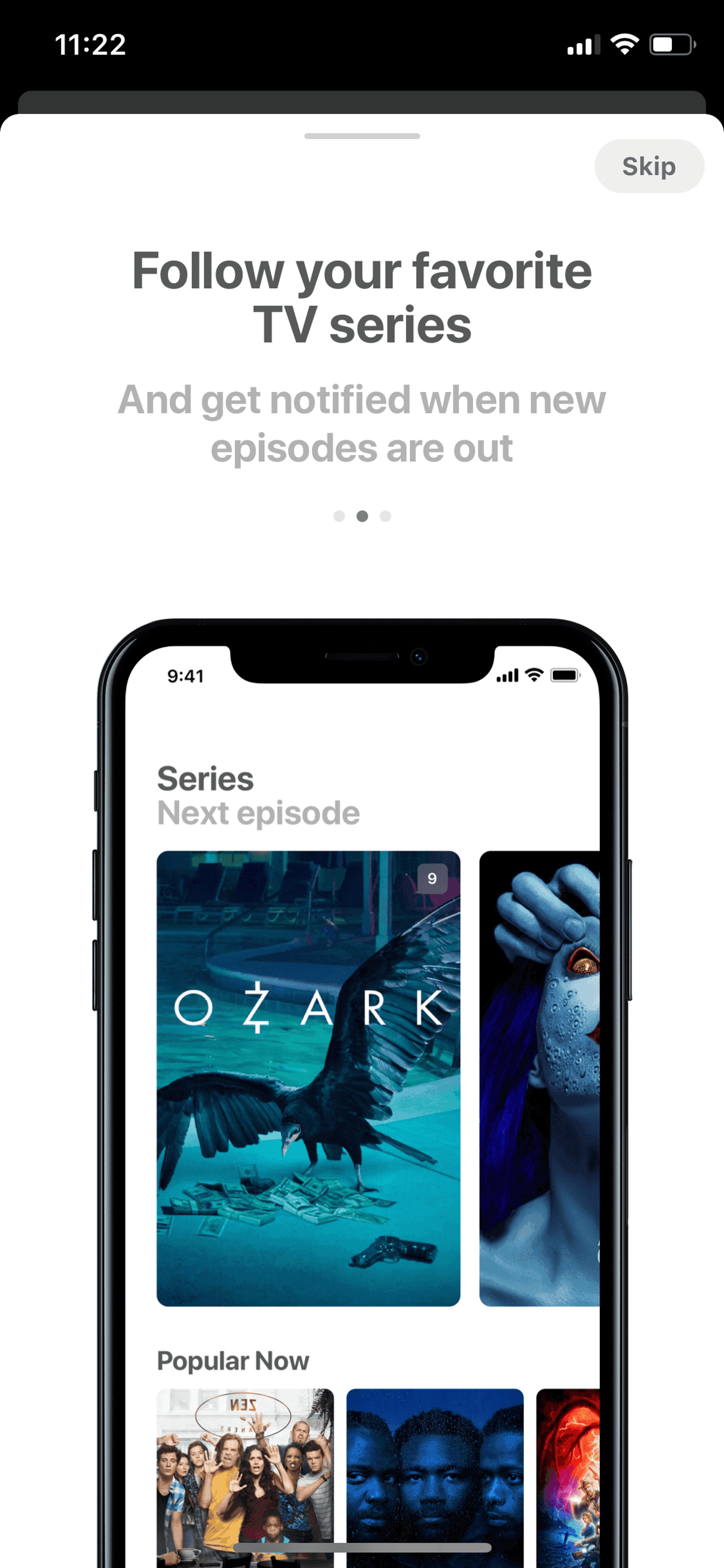 Must iOS Entertainment interface screenshot 3