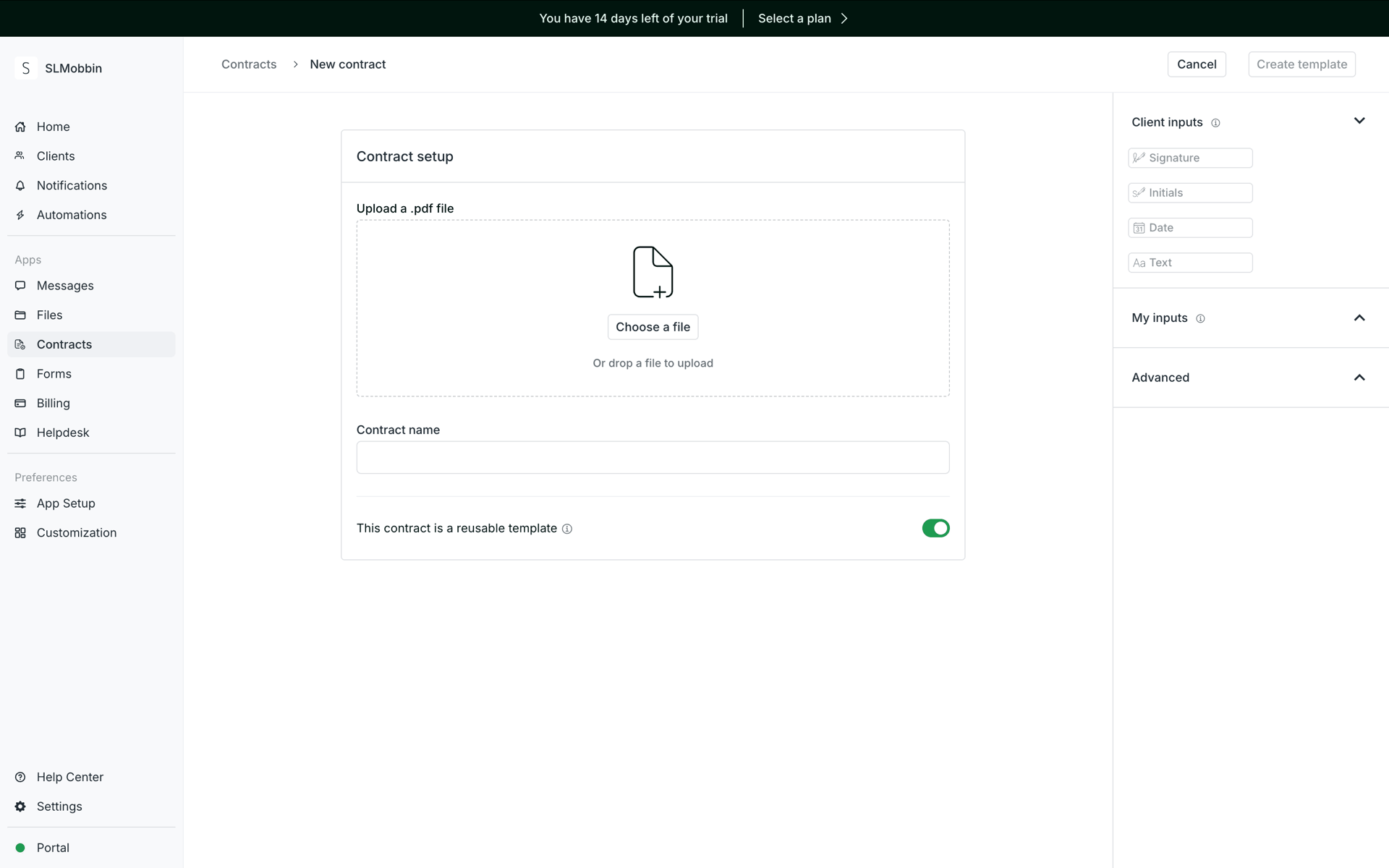 Copilot Web Business interface screenshot 10