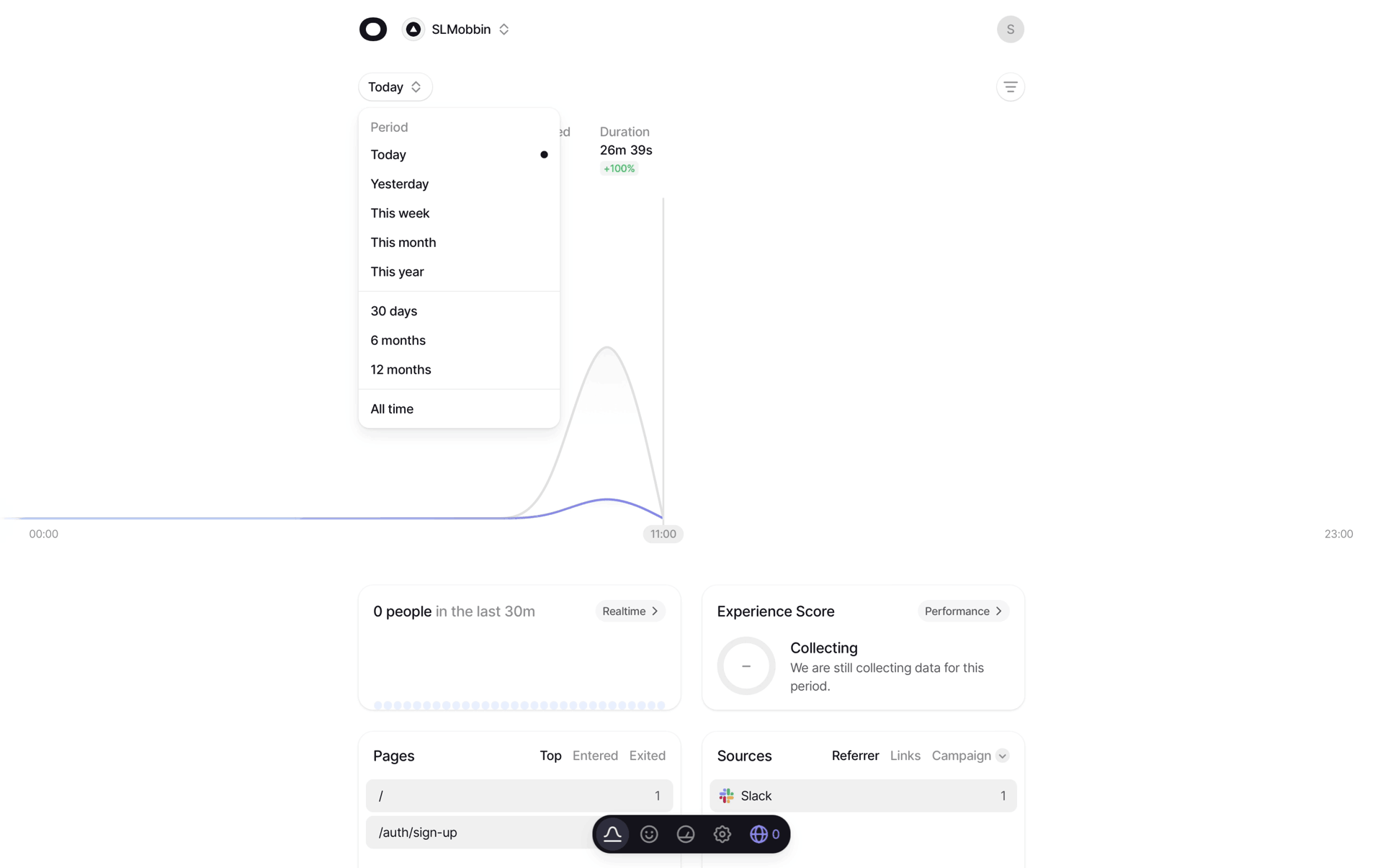 Visitors Web Business interface screenshot 10