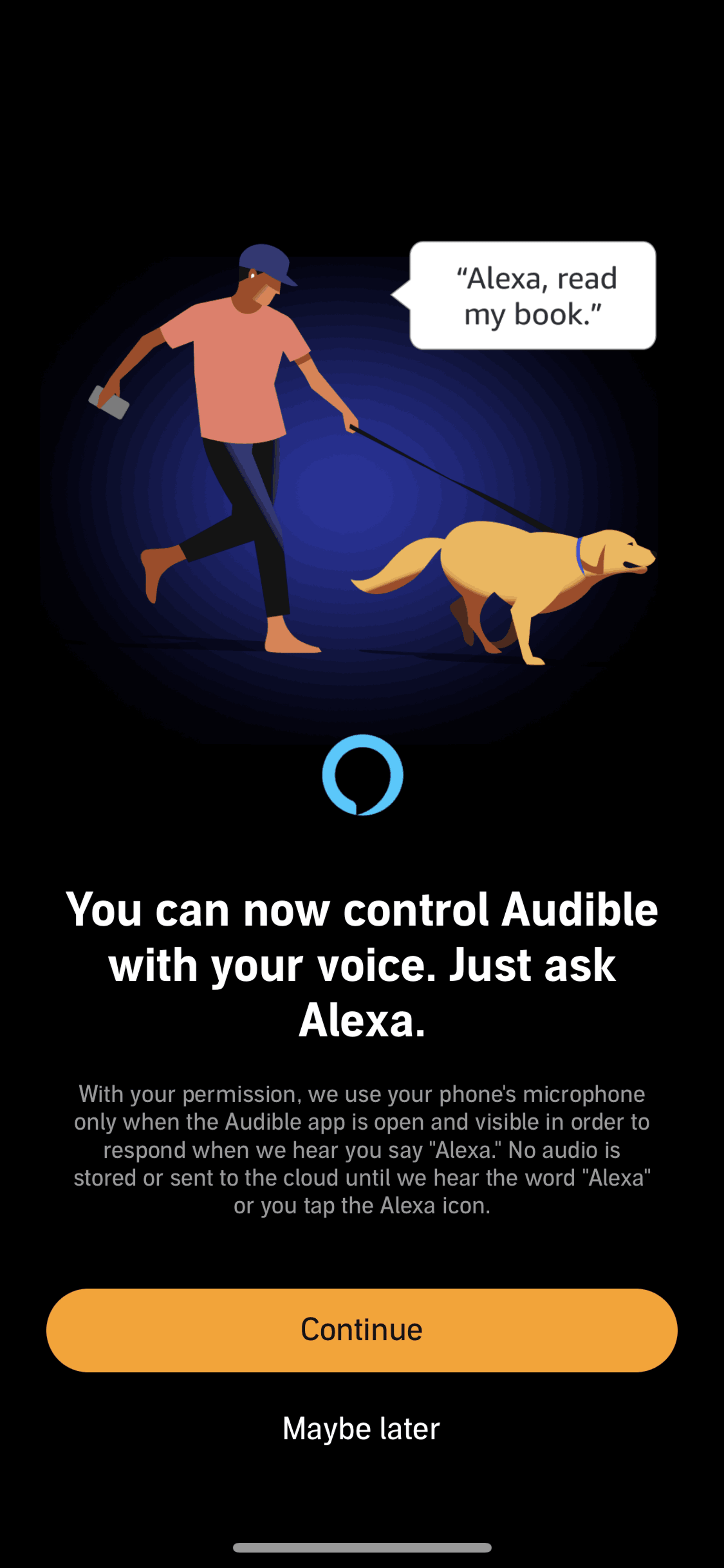 Audible iOS Entertainment interface screenshot 6