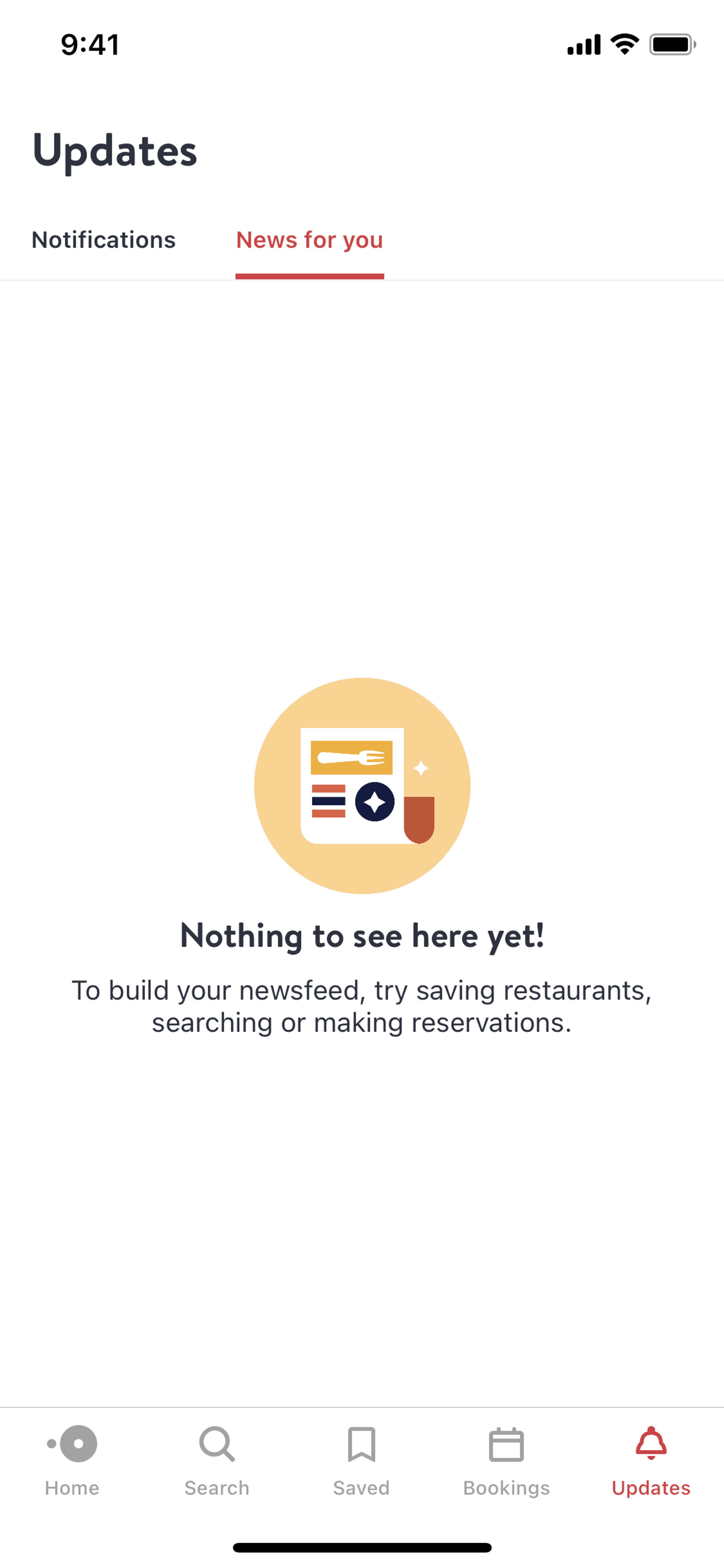 OpenTable iOS Food & Drink interface screenshot 17