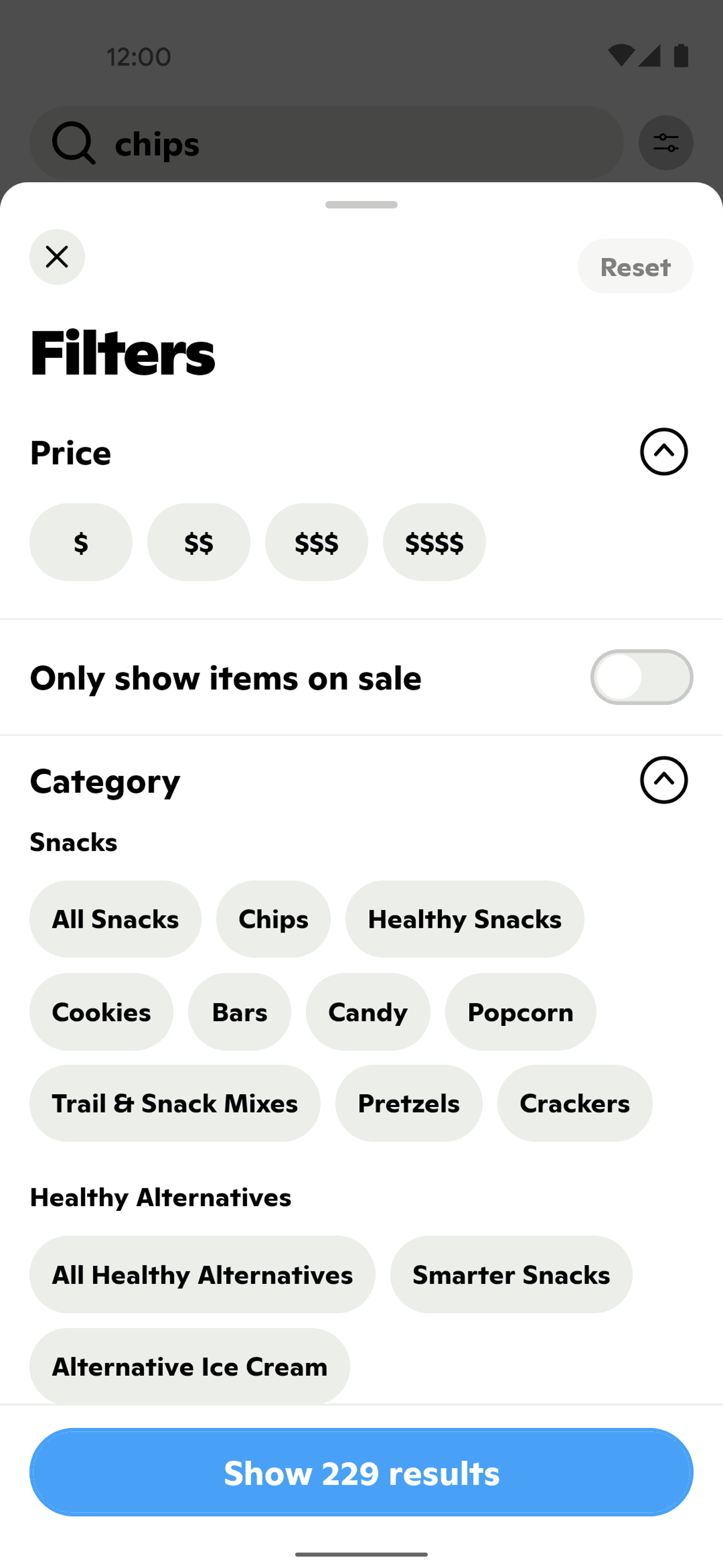 Gopuff Android Food & Drink interface screenshot 13