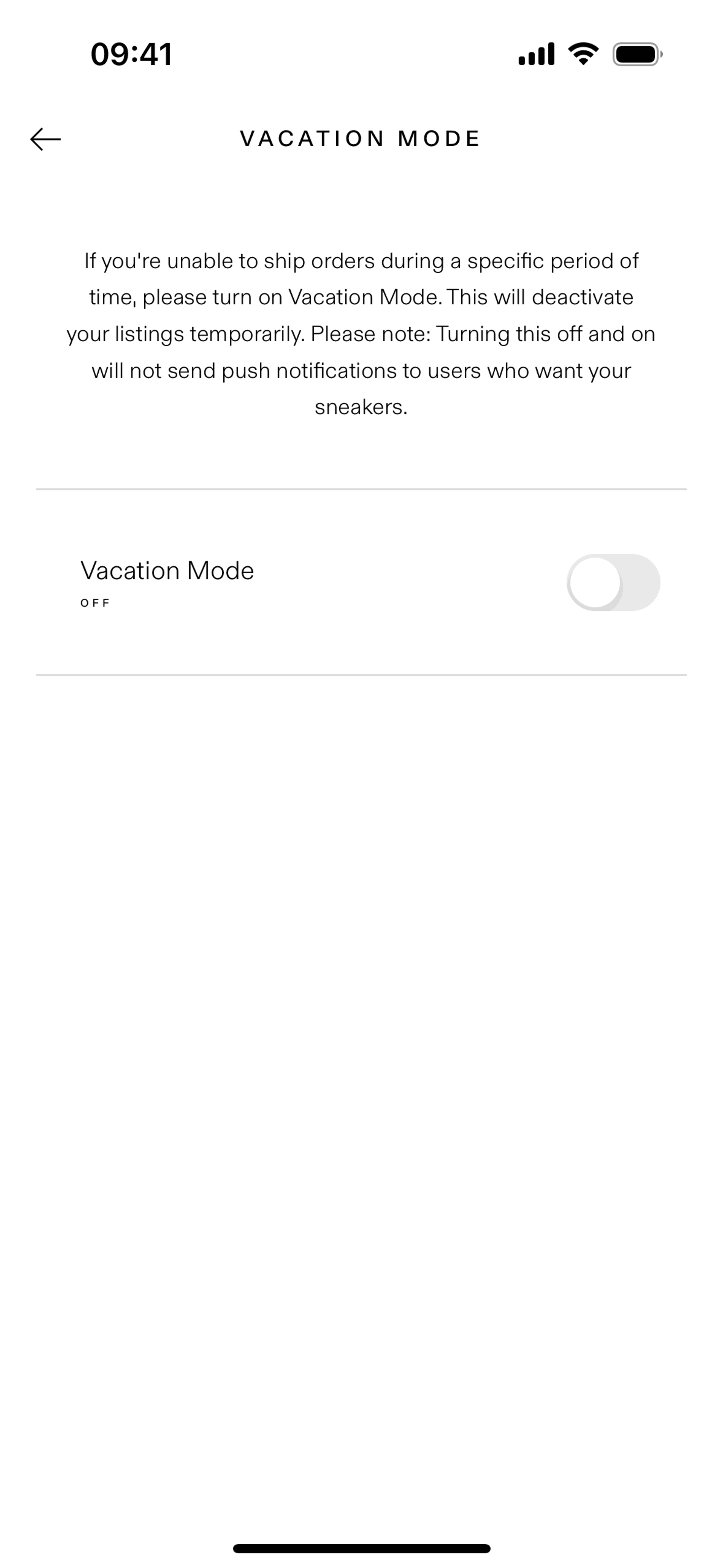 GOAT iOS Shopping interface screenshot 8