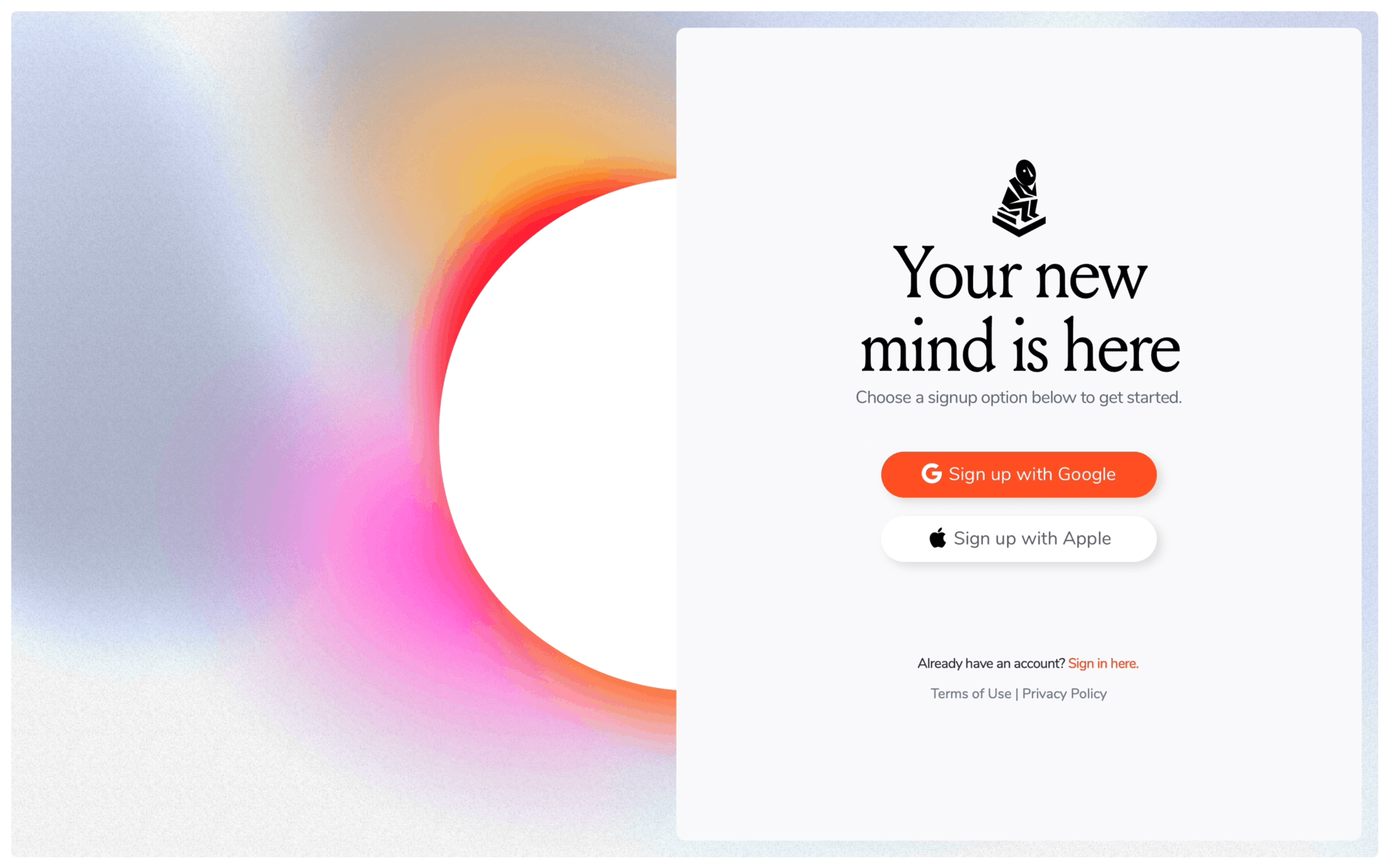 mymind Web Productivity interface screenshot 5