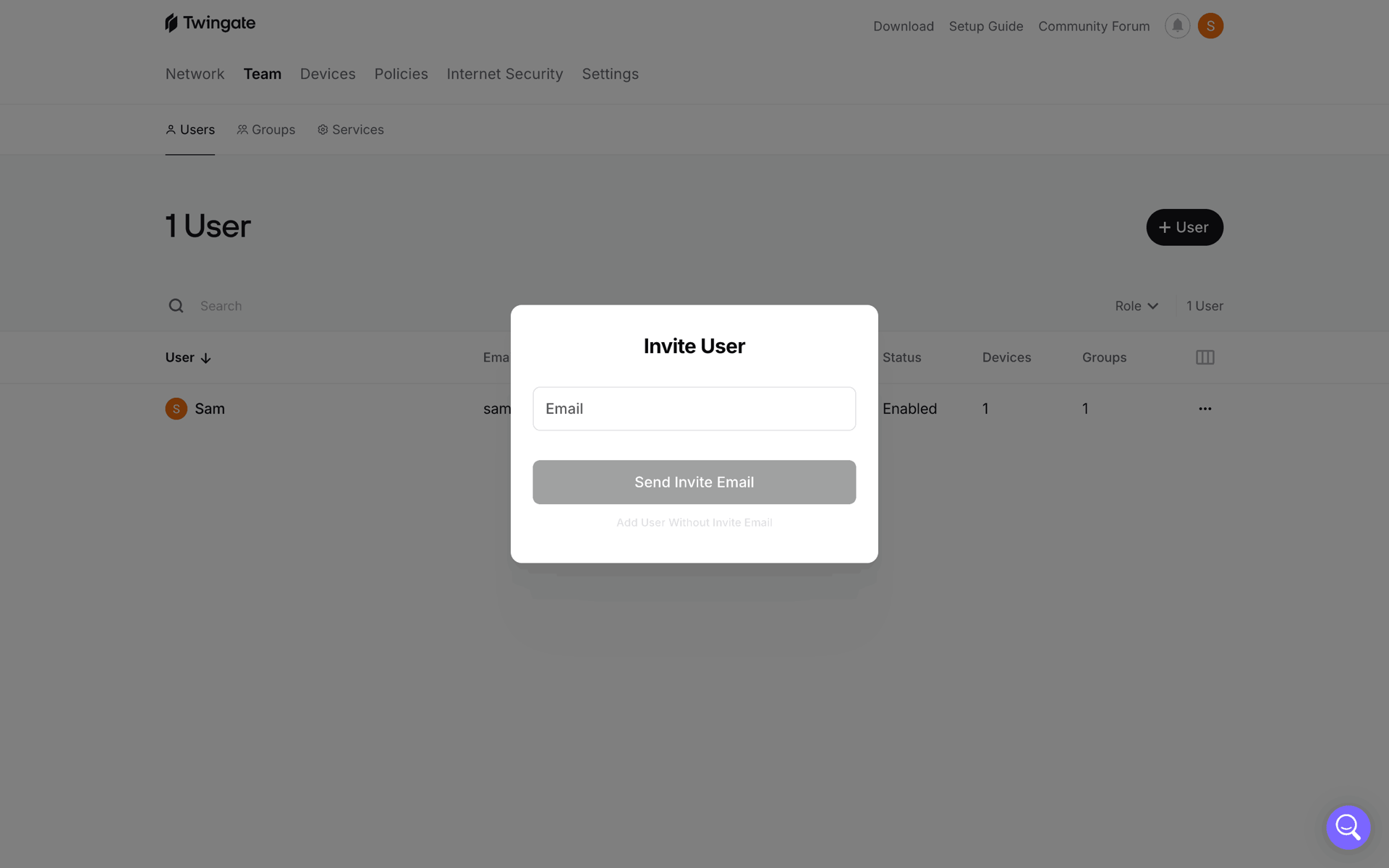 Twingate Web Developer Tools interface screenshot 9