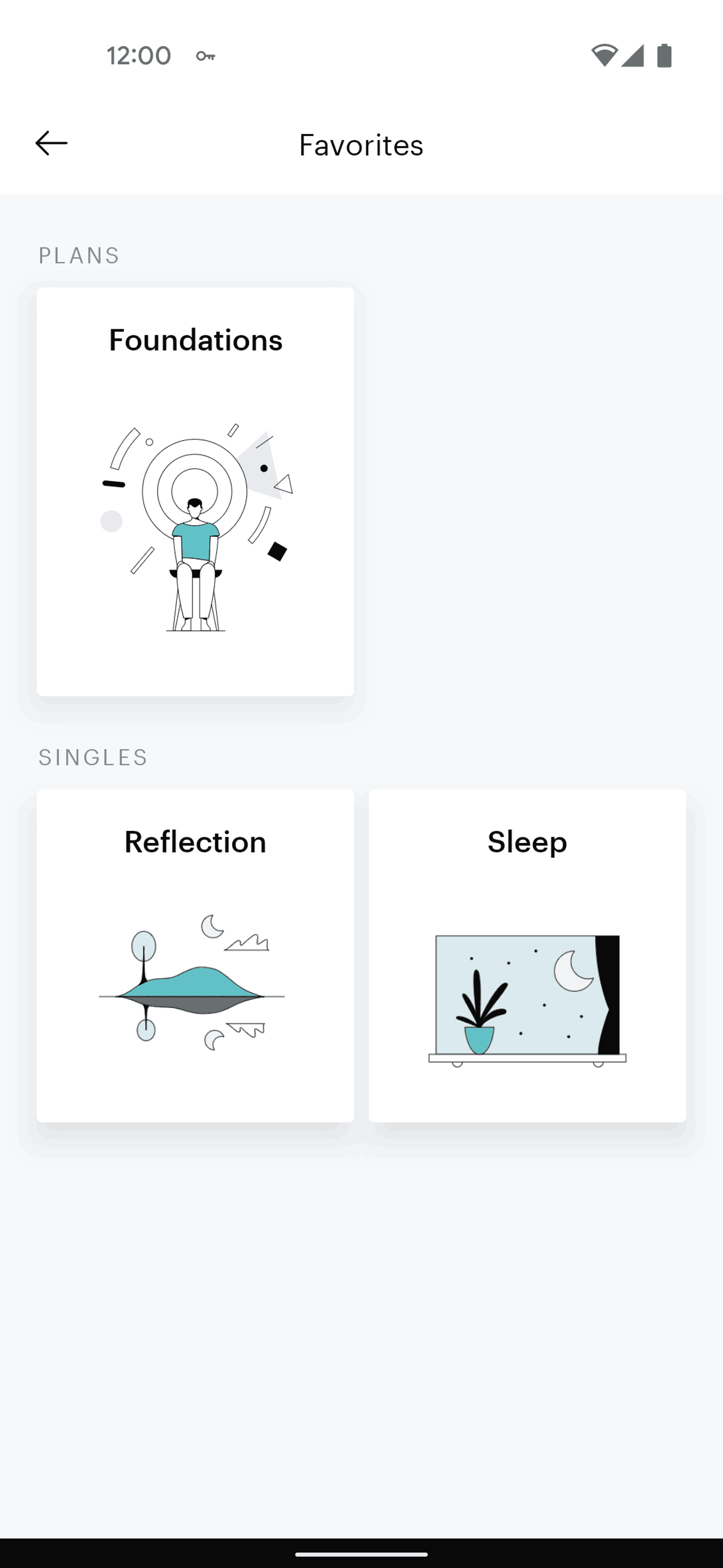 Balance Android Health & Fitness interface screenshot 22