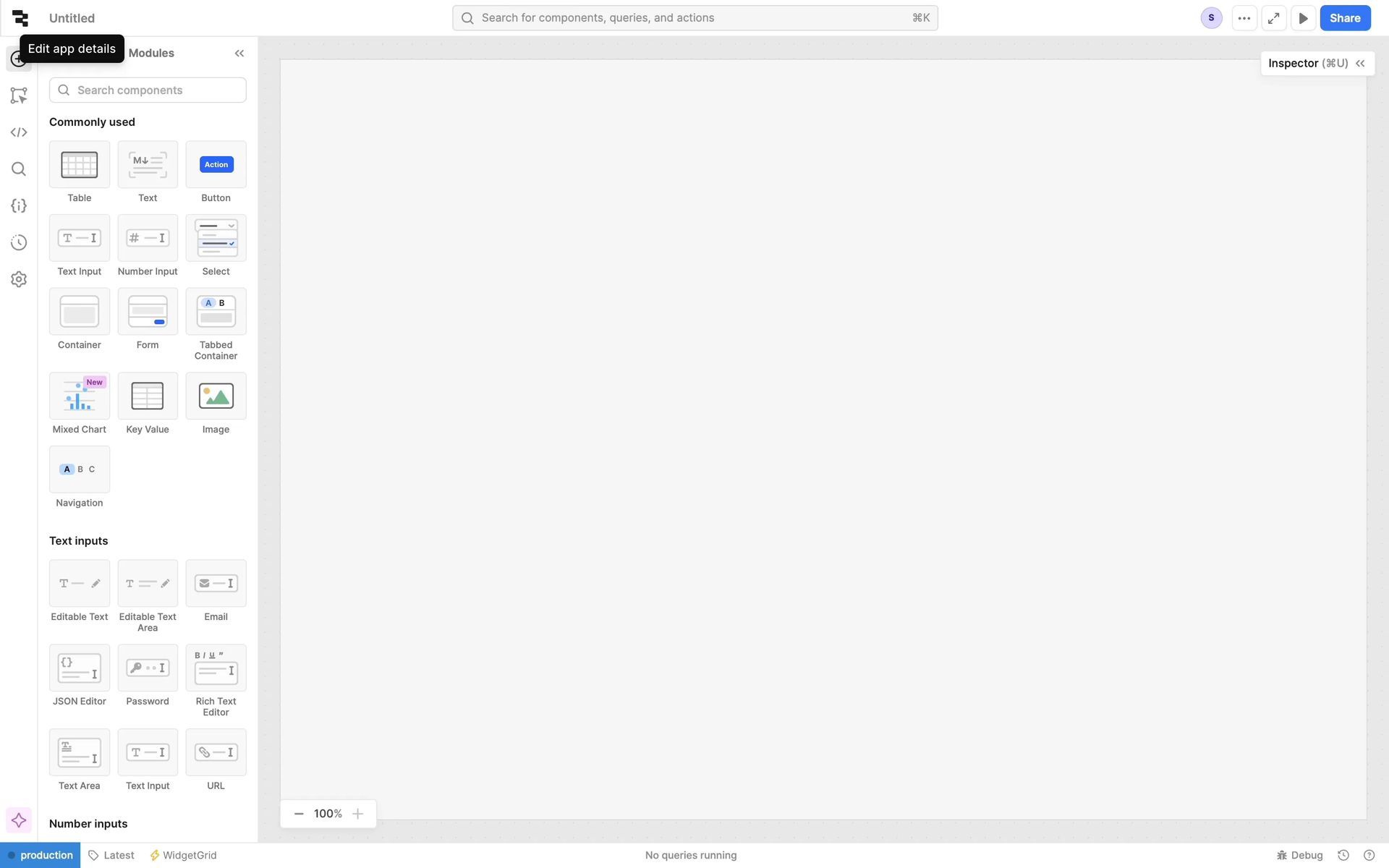 Retool Web Developer Tools interface screenshot 23