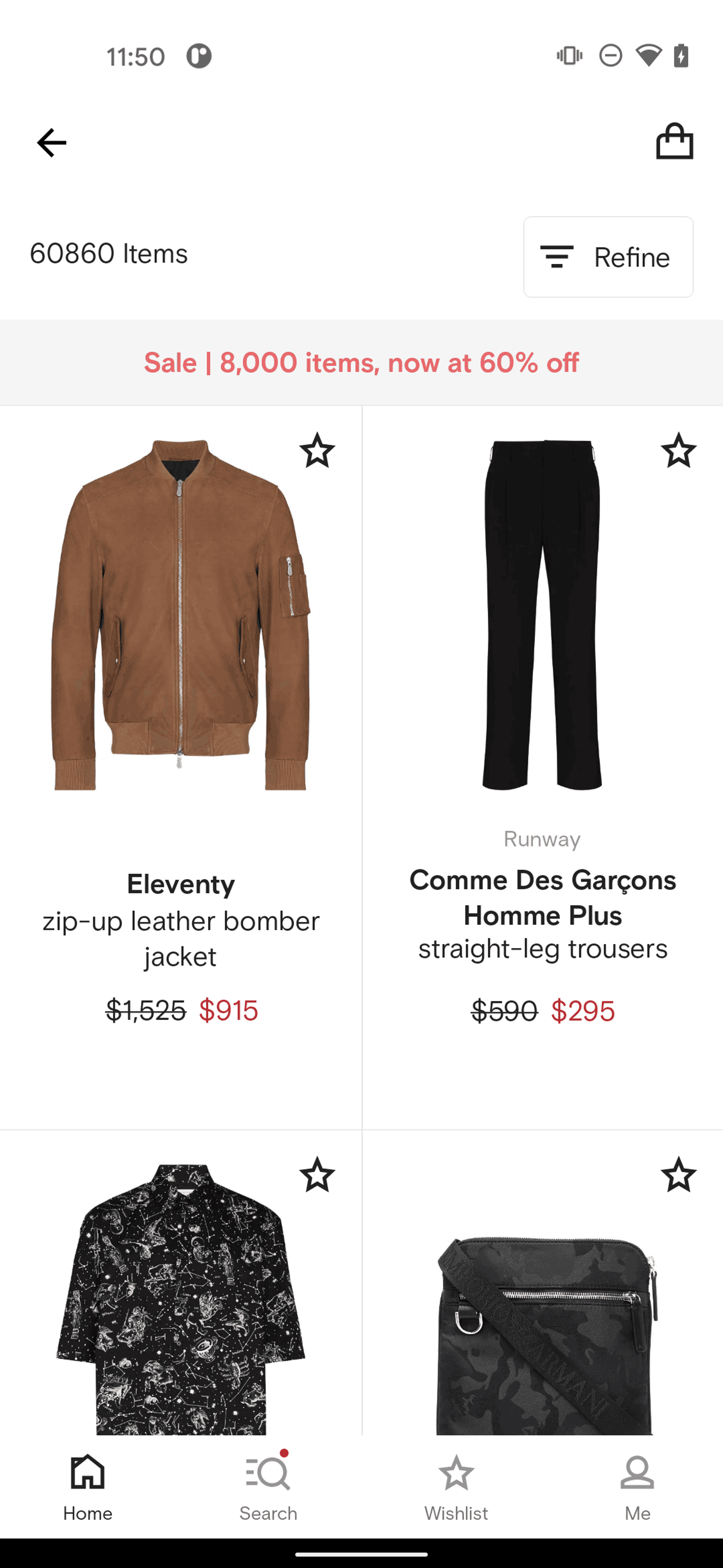 FARFETCH Android Shopping interface screenshot 14