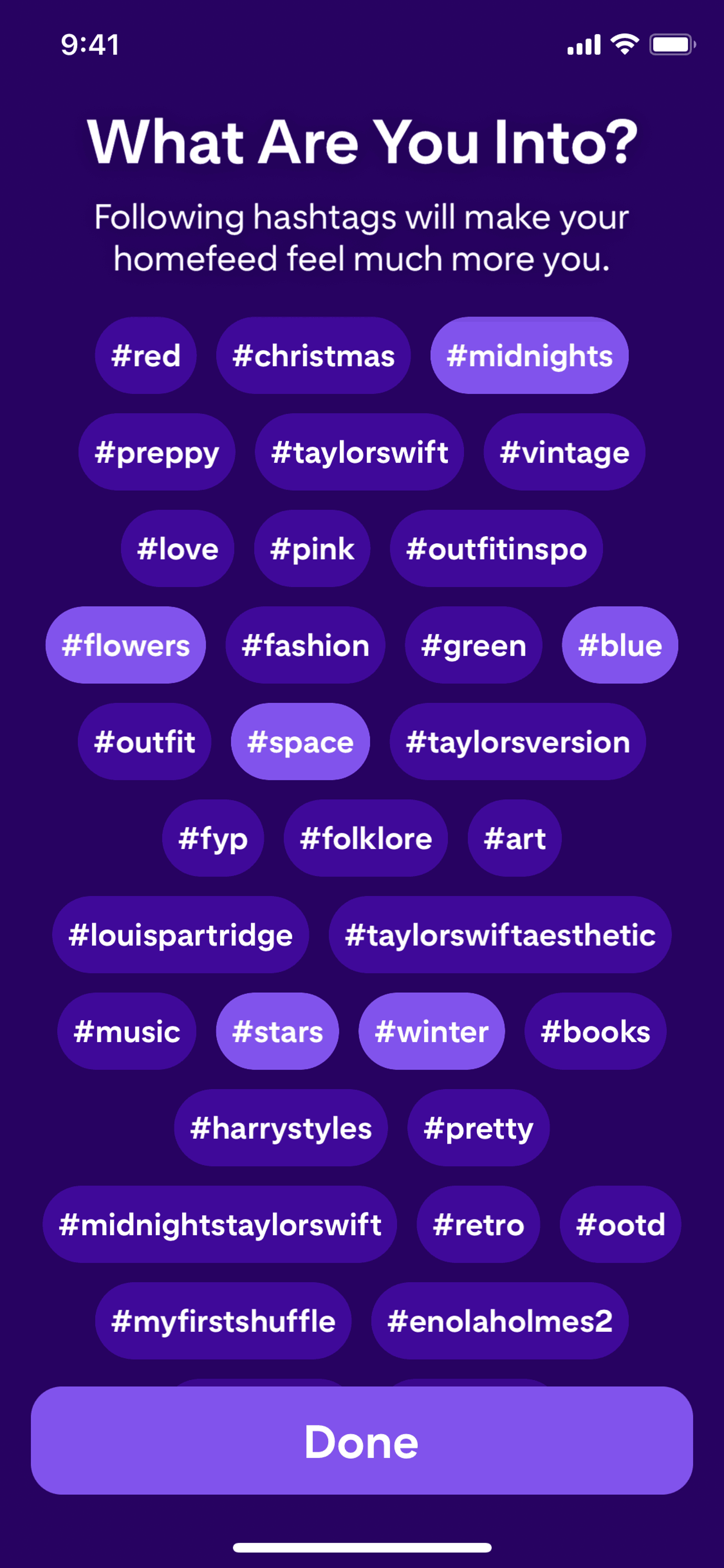 Shuffles by Pinterest iOS Photo & Video interface screenshot 21