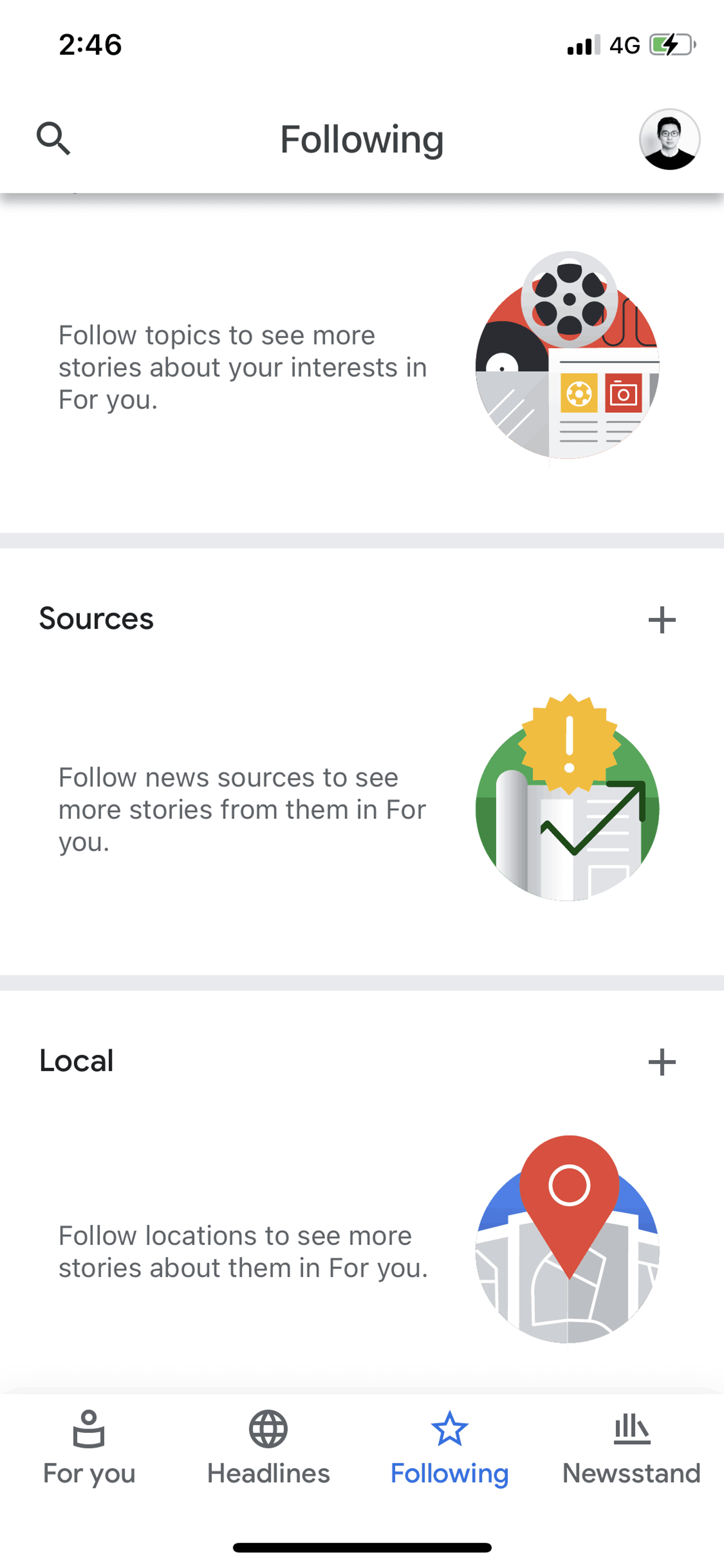Google News iOS News interface screenshot 18