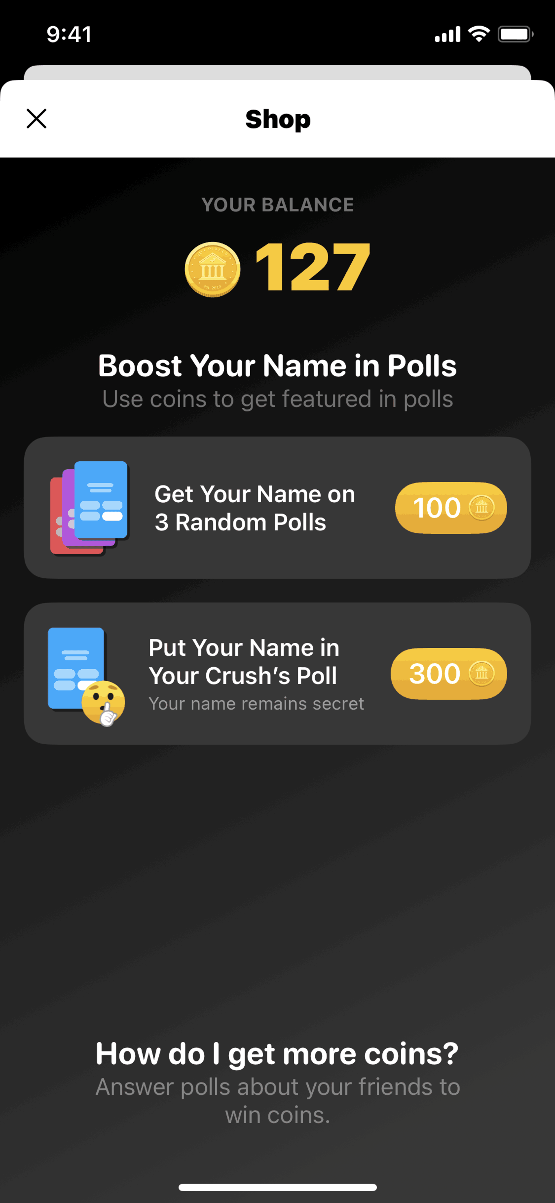 Gas iOS Social Networking interface screenshot 13