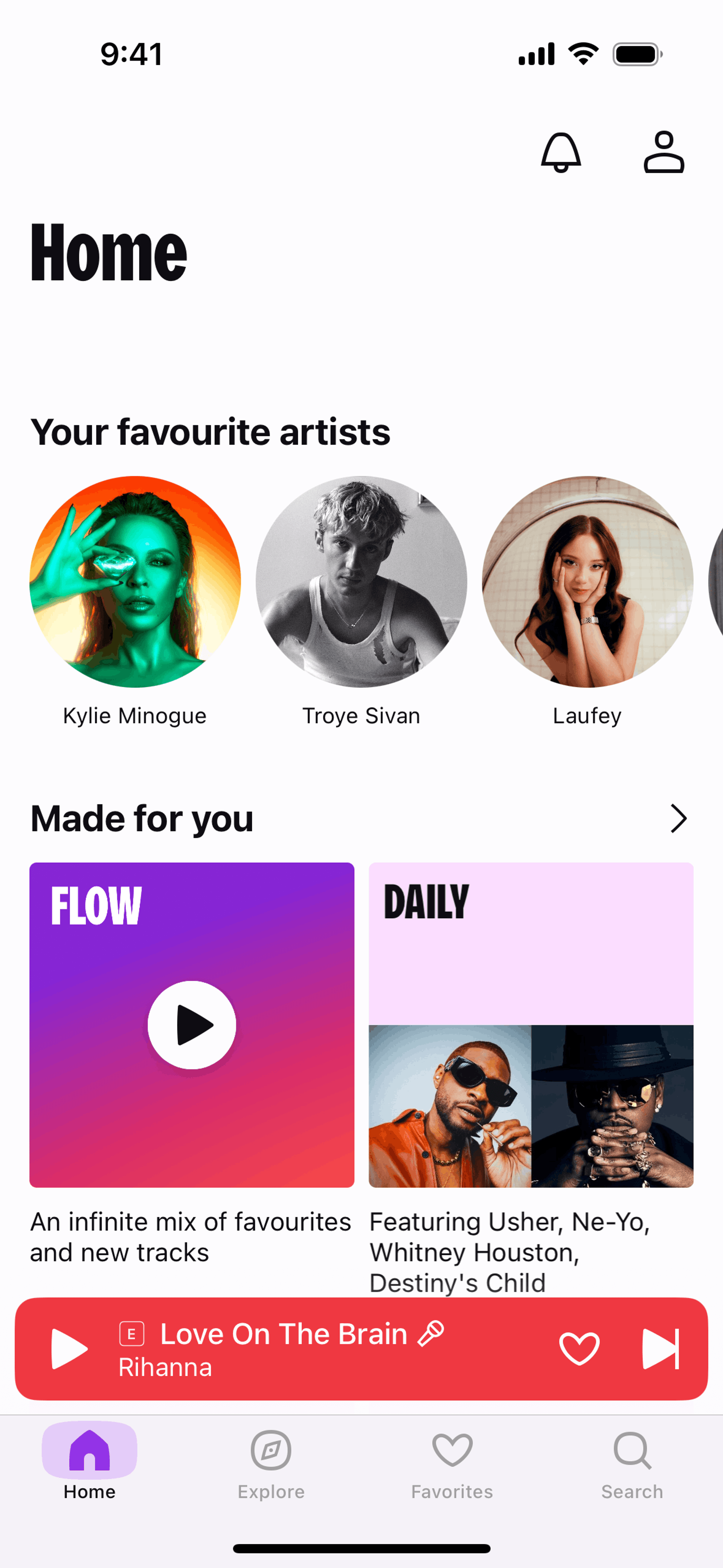 Deezer iOS Entertainment interface screenshot 11