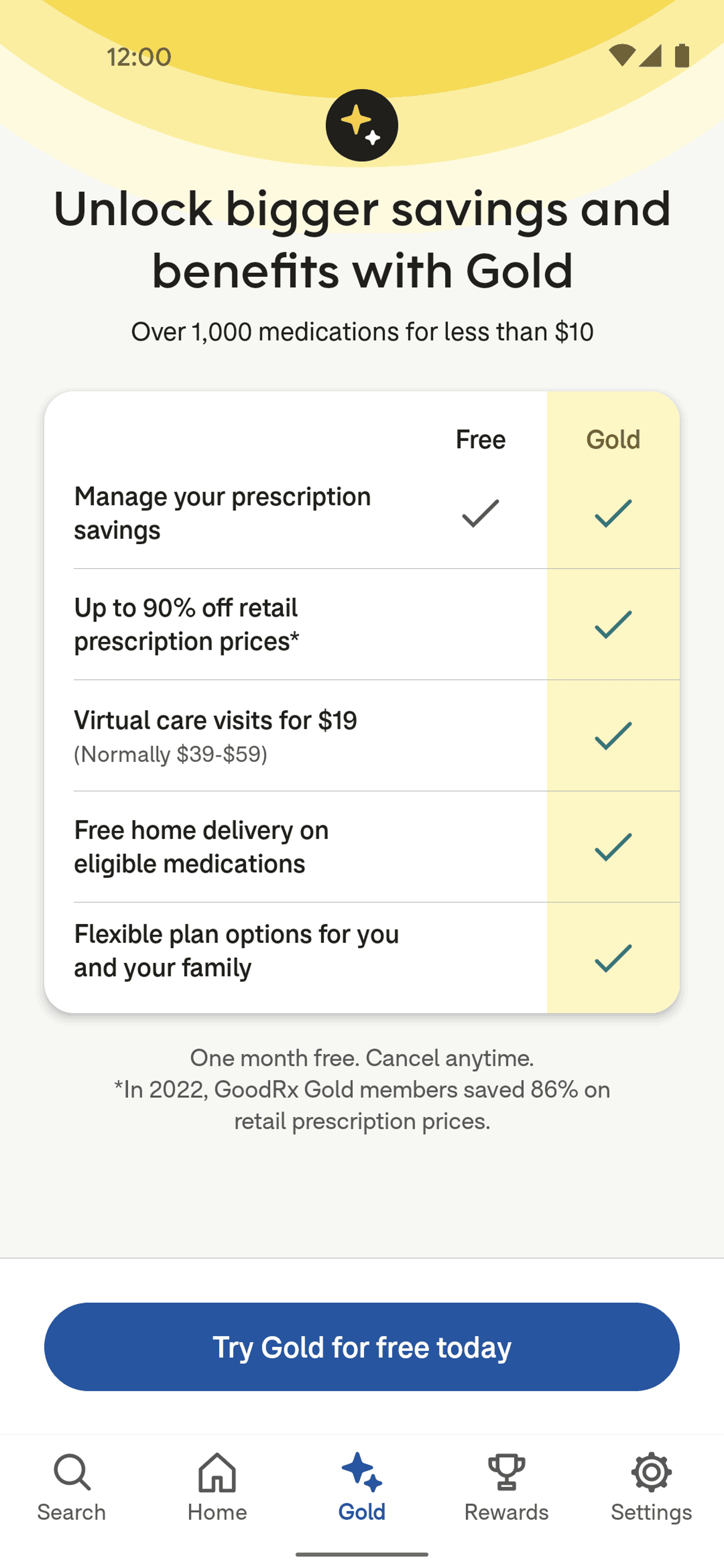 GoodRx Android Medical interface screenshot 9