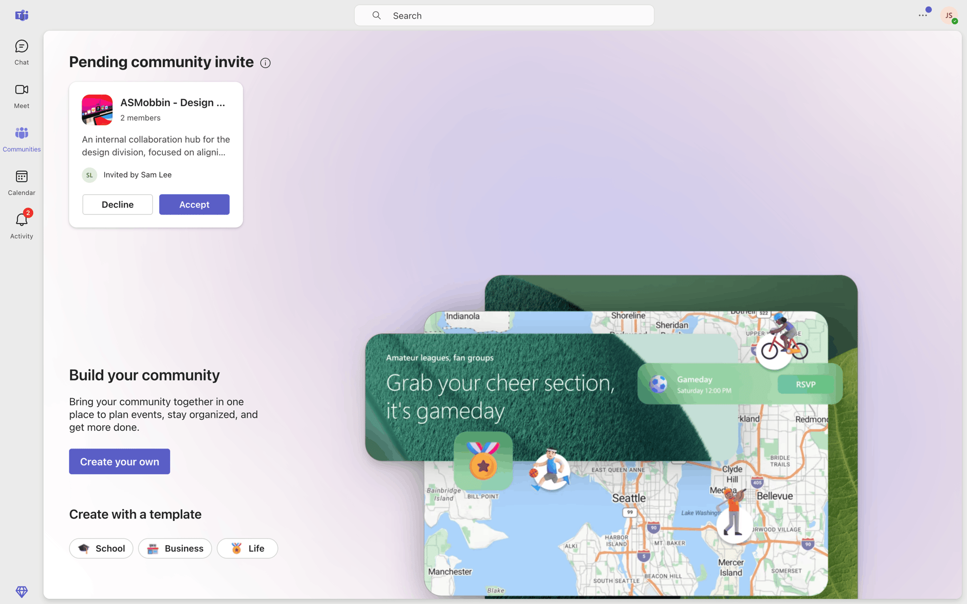 Microsoft Teams Web Business interface screenshot 4