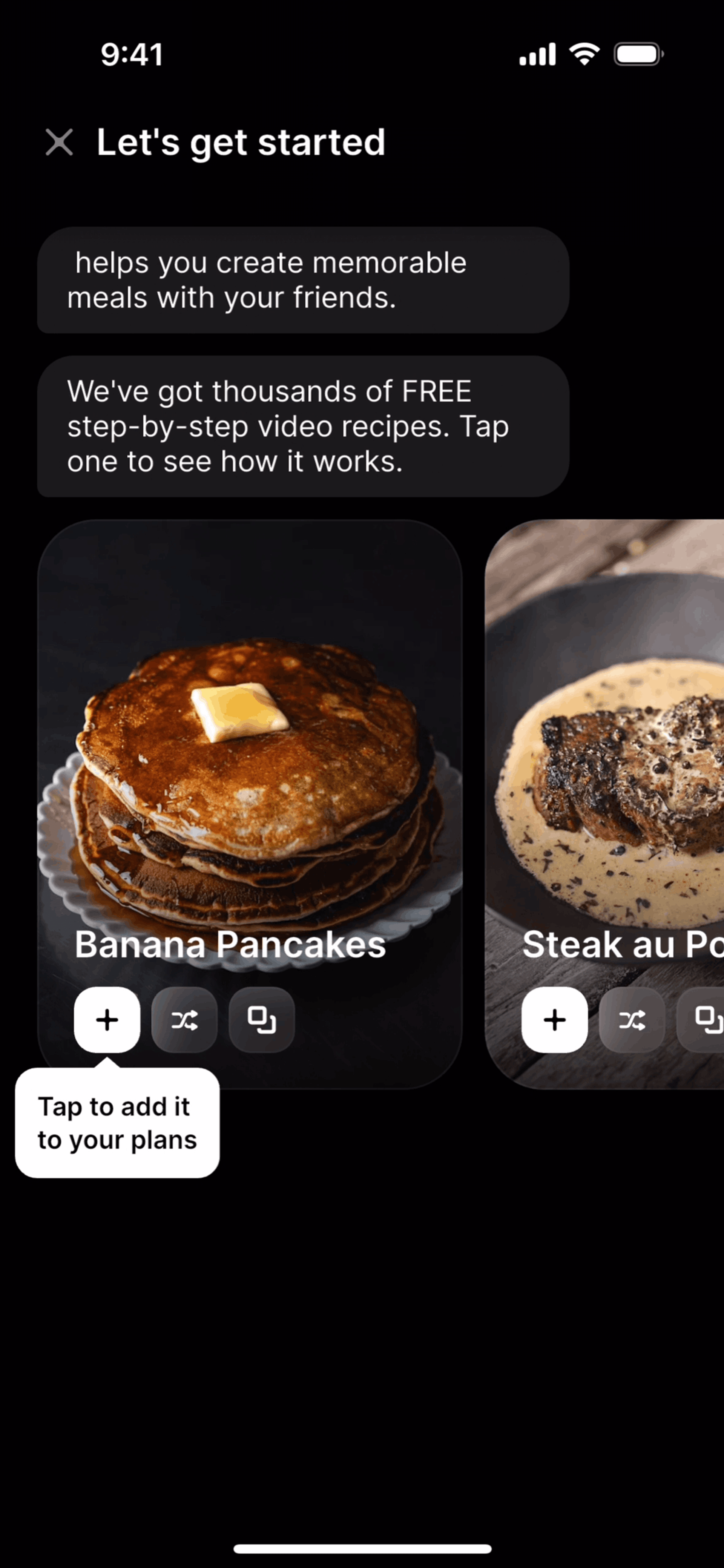 CREME iOS AI interface screenshot 22