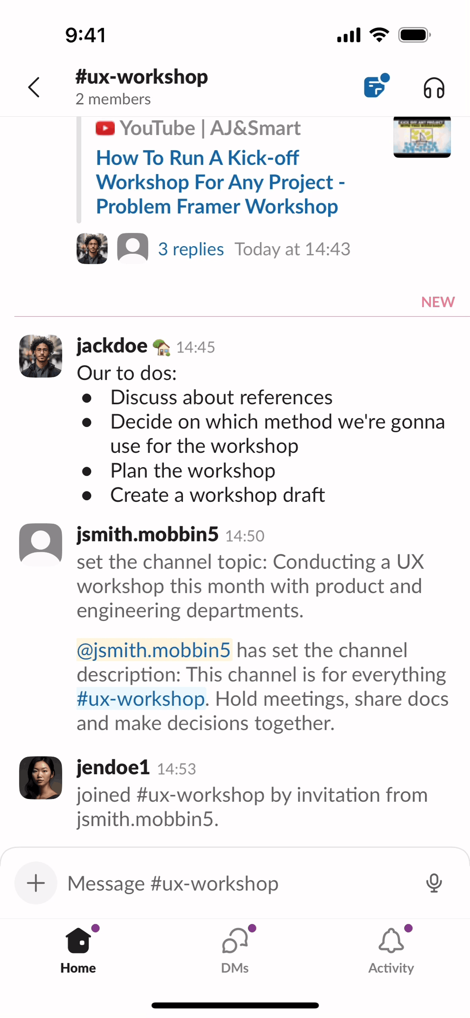 Slack iOS Business interface screenshot 9