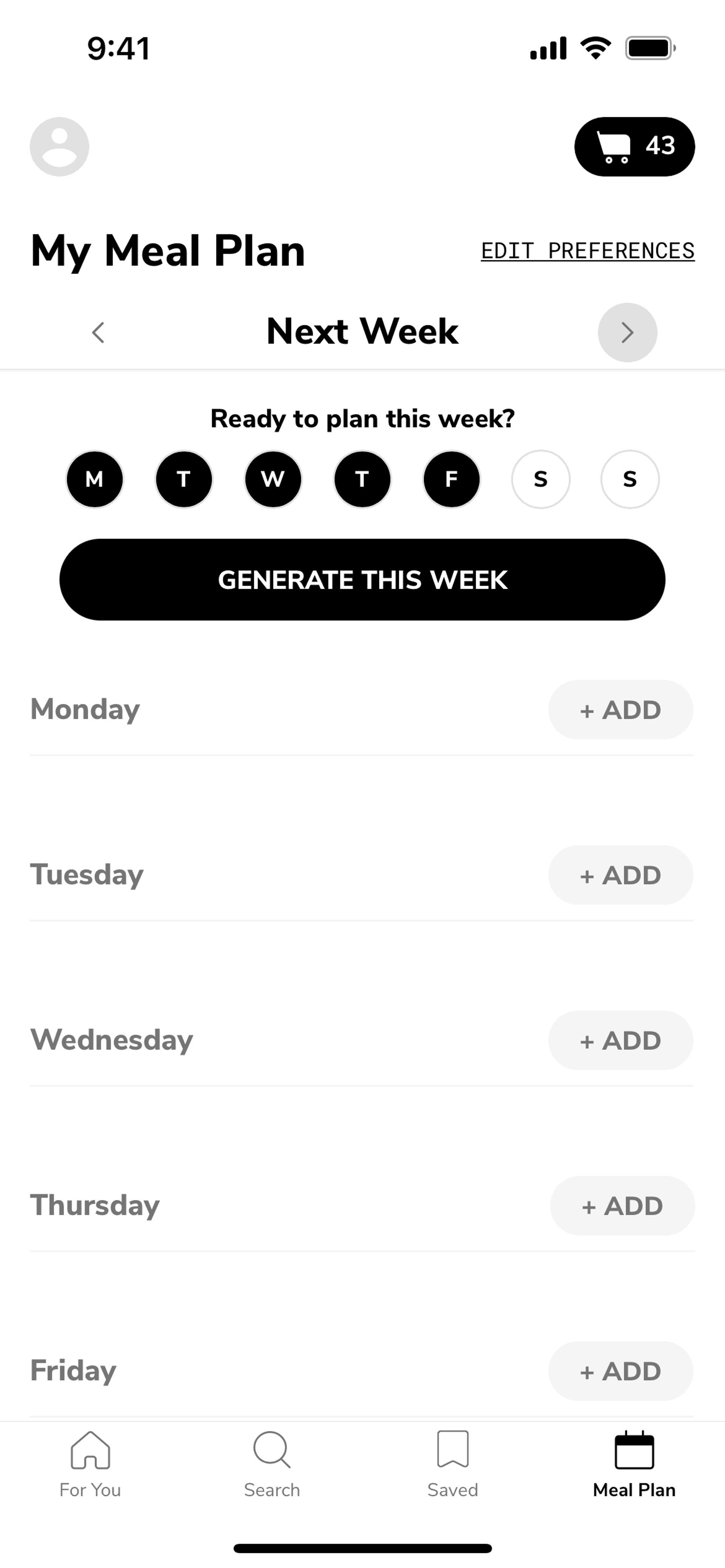 SideChef iOS Food & Drink interface screenshot 24