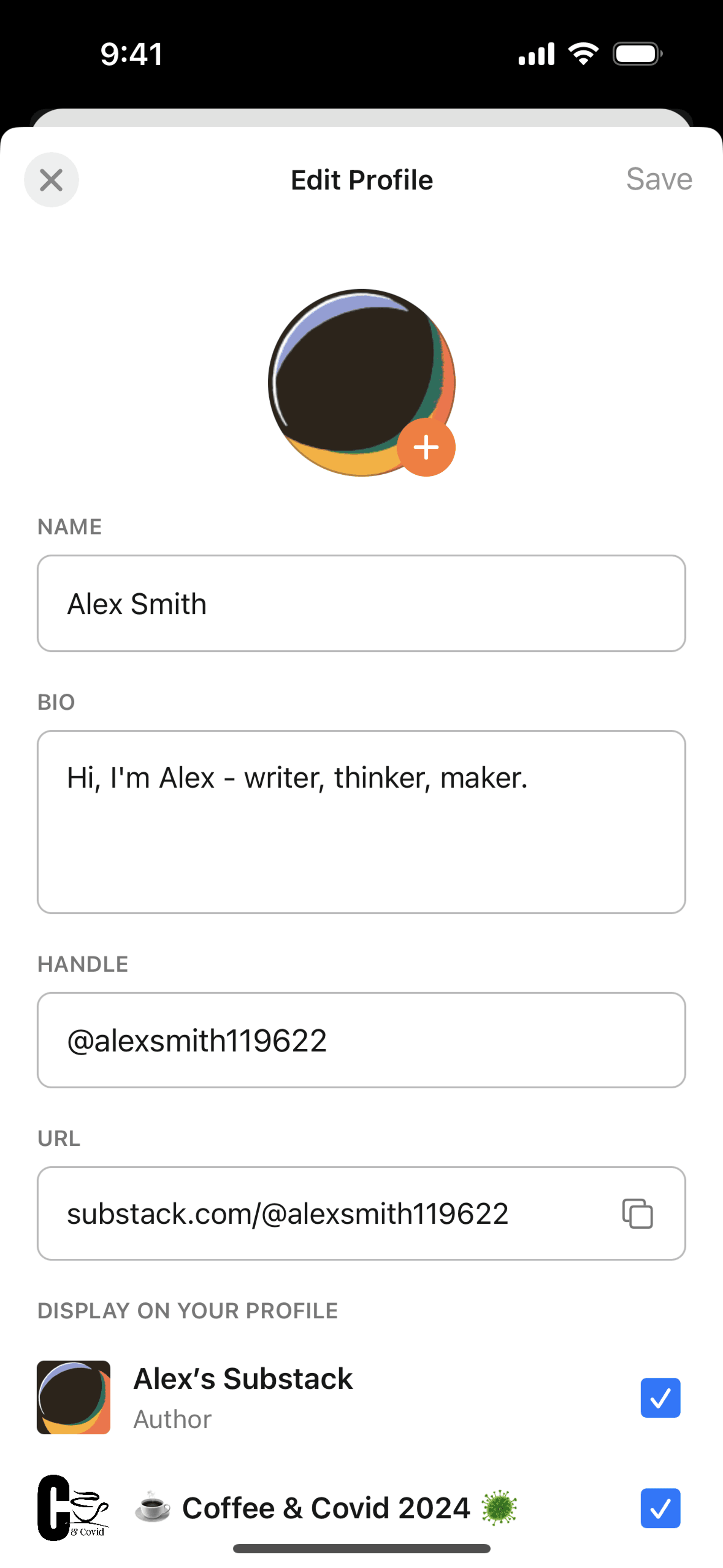 Substack iOS News interface screenshot 15