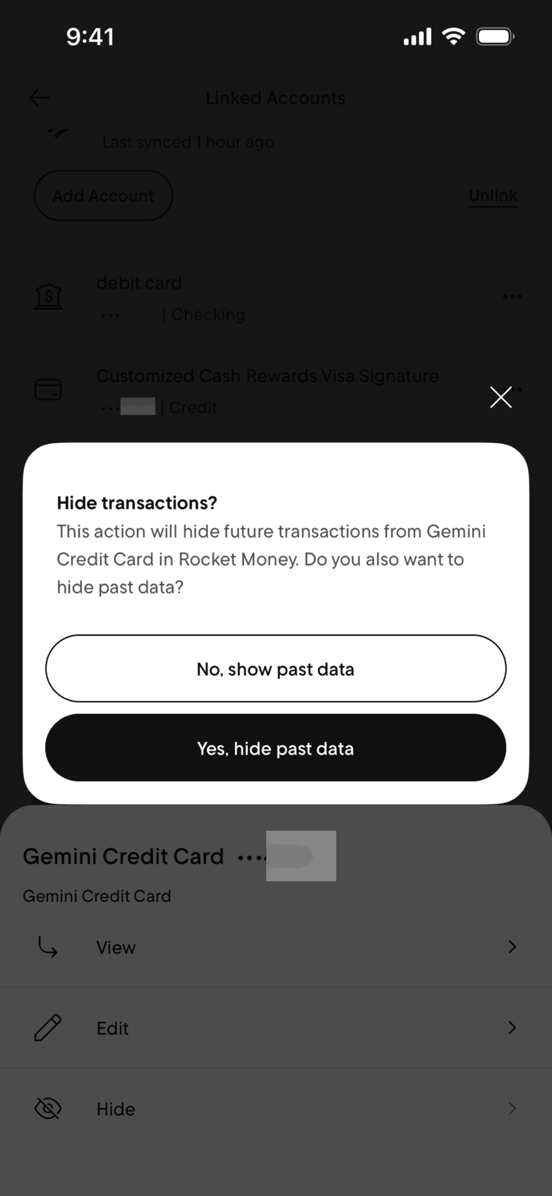 Rocket Money iOS Finance interface screenshot 15