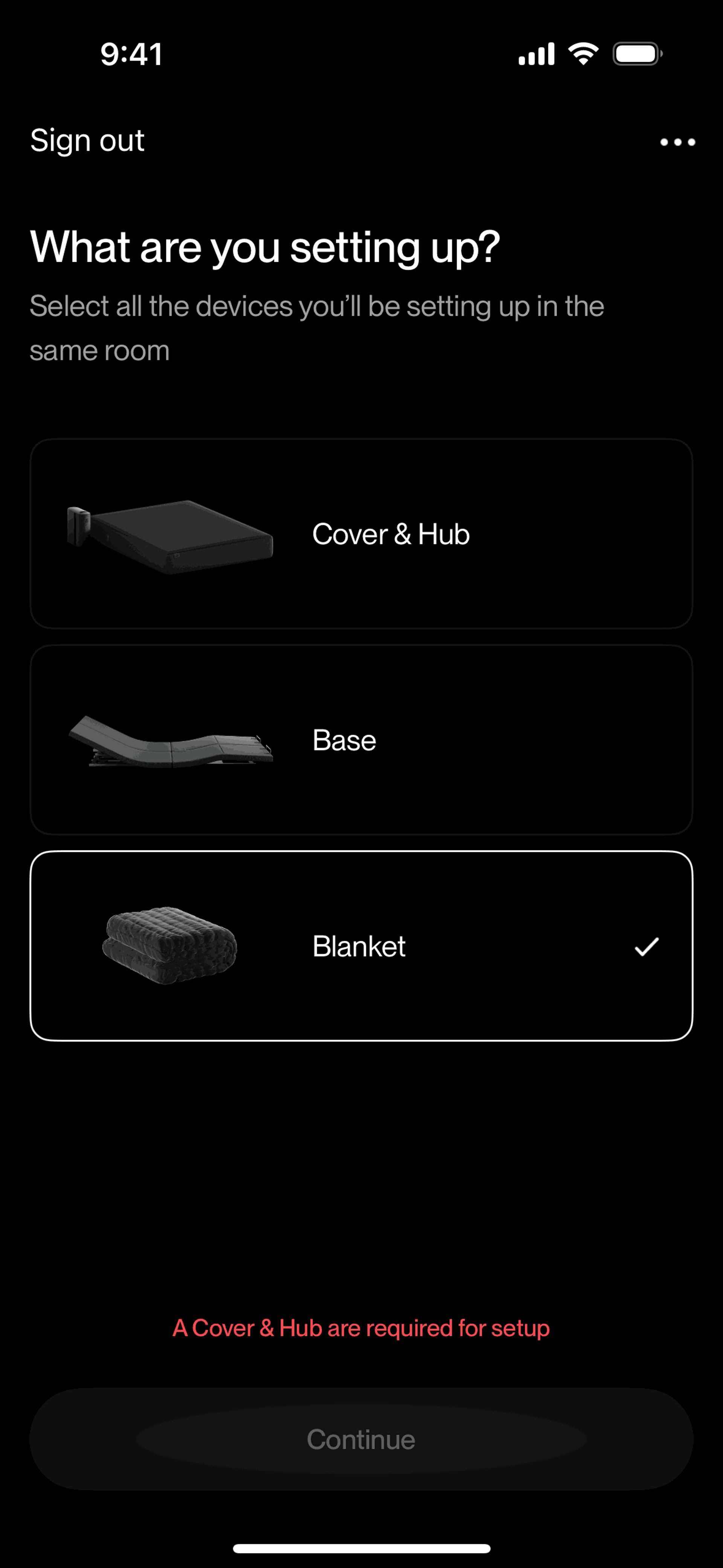 Eight Sleep iOS Health & Fitness interface screenshot 5