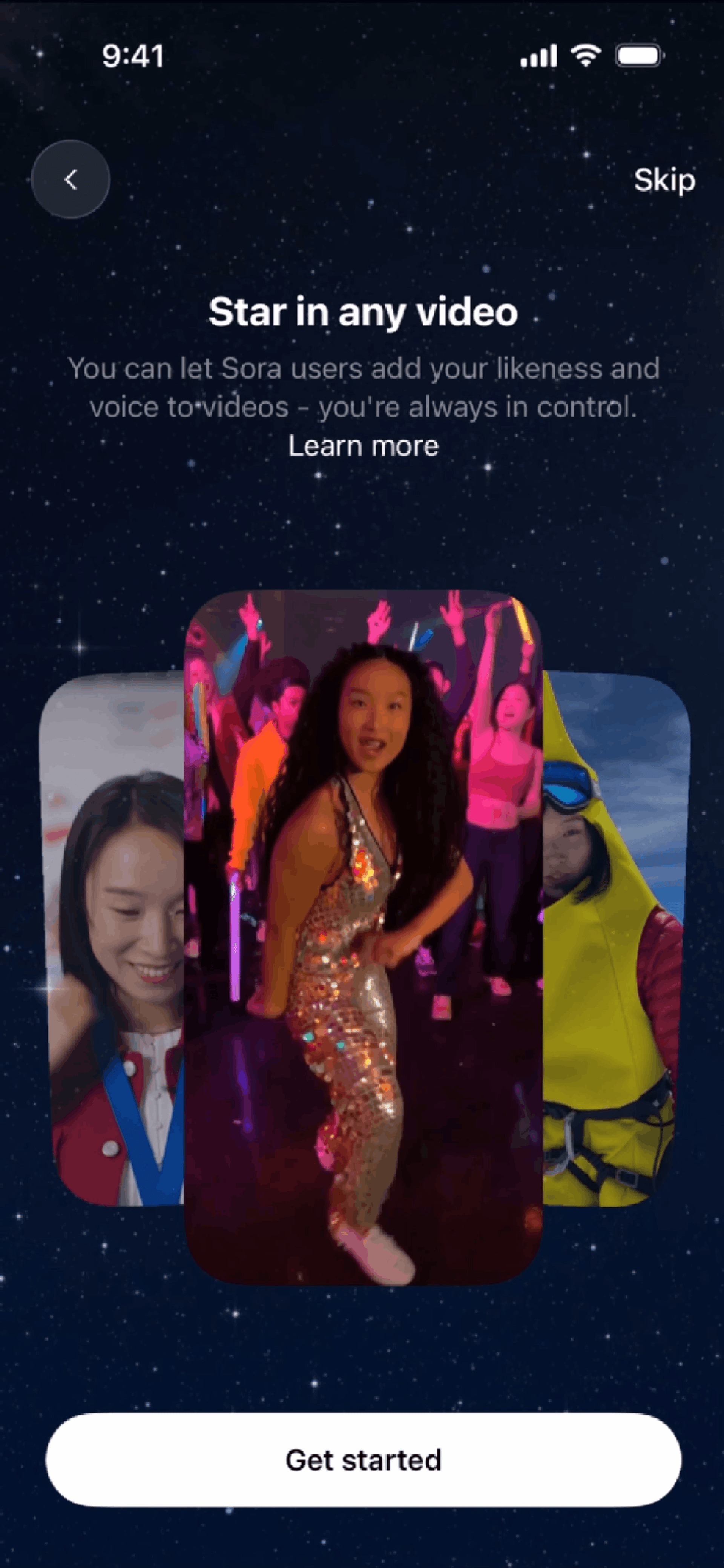 Sora iOS AI interface screenshot 16