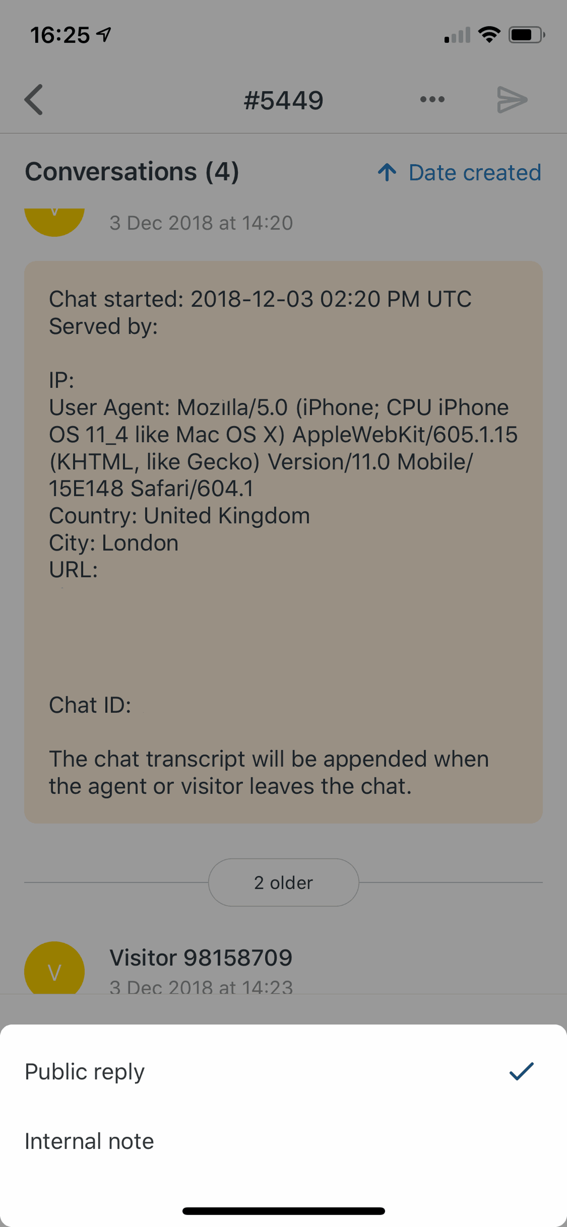 Zendesk Support iOS Business interface screenshot 22