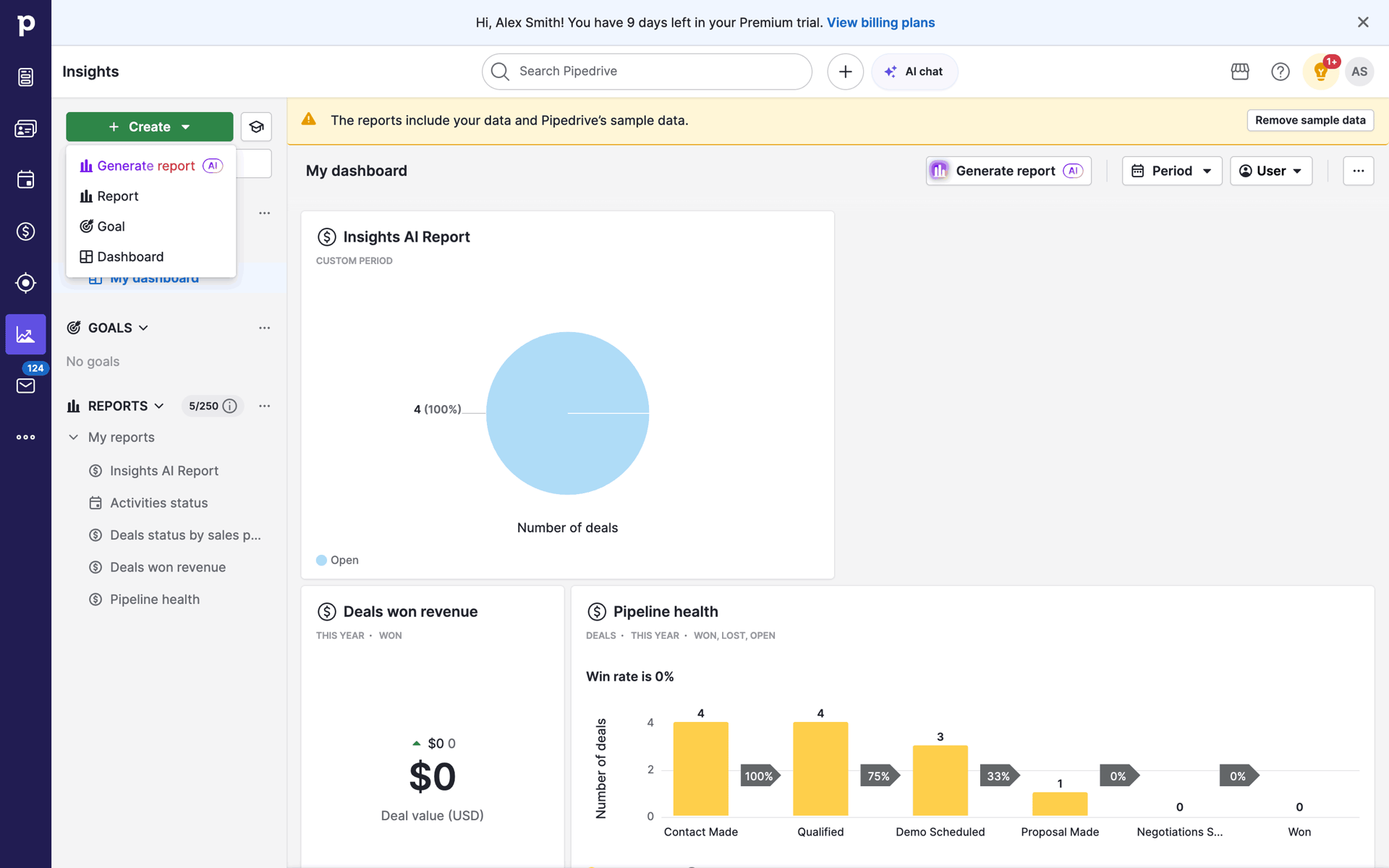 Pipedrive Web CRM interface screenshot 23