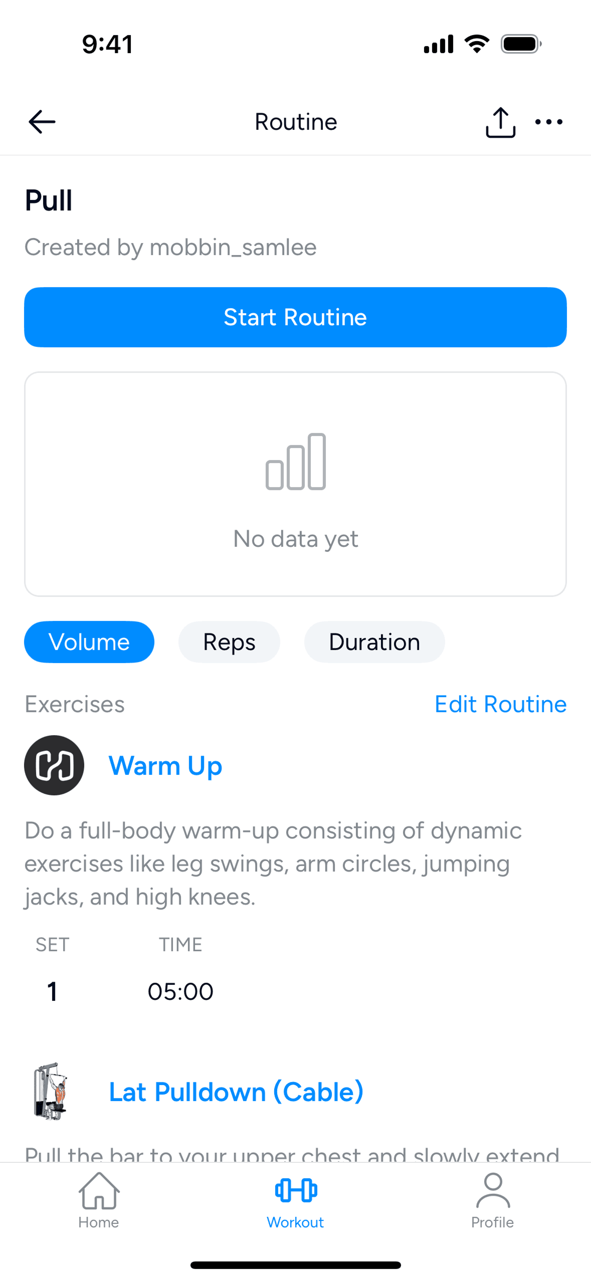 Hevy iOS Health & Fitness interface screenshot 23