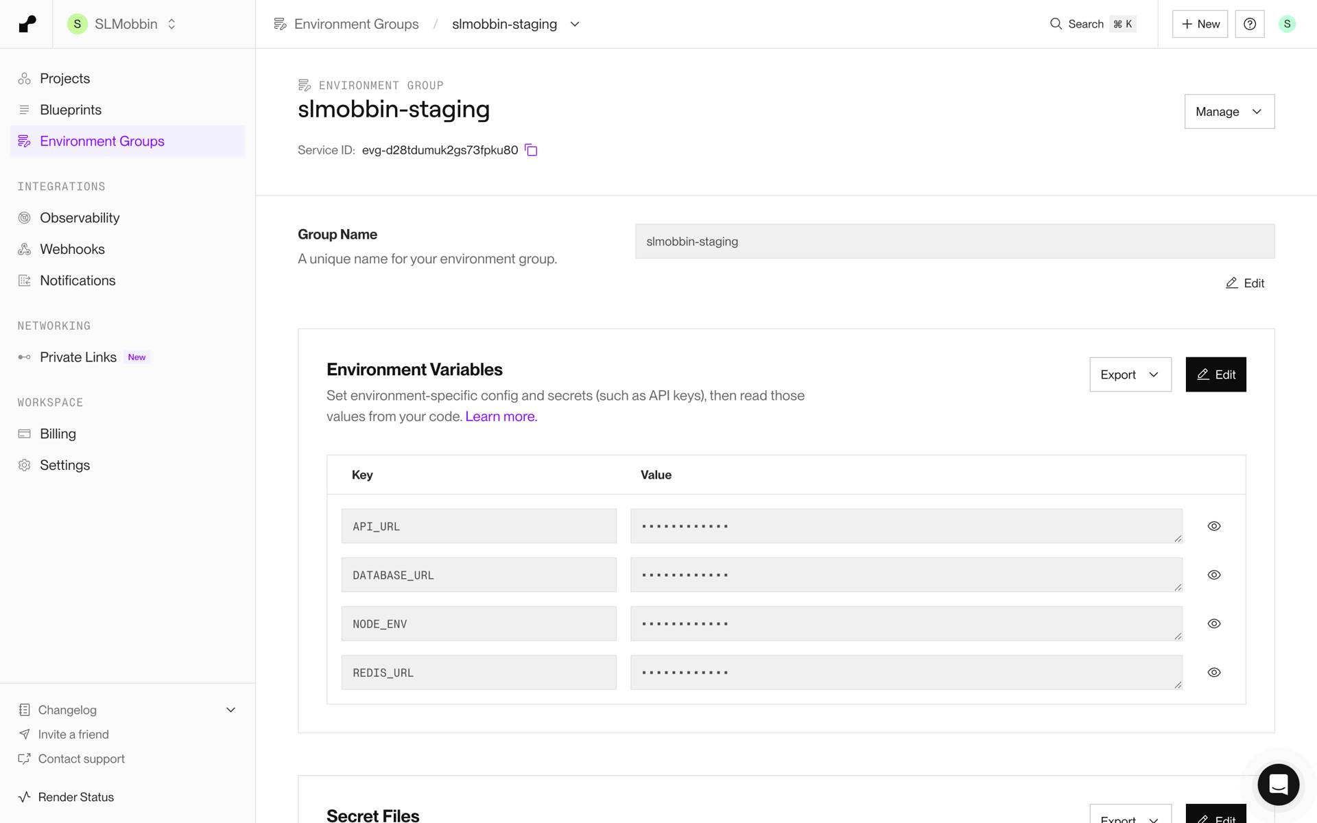 Render Web Developer Tools interface screenshot 4