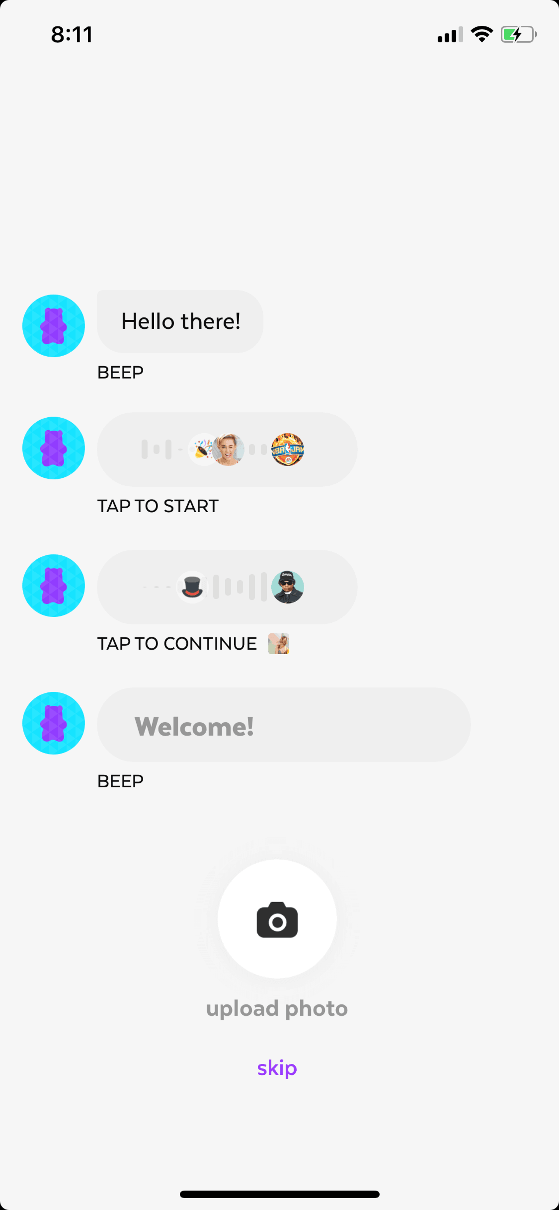 Beep iOS Social Networking interface screenshot 7