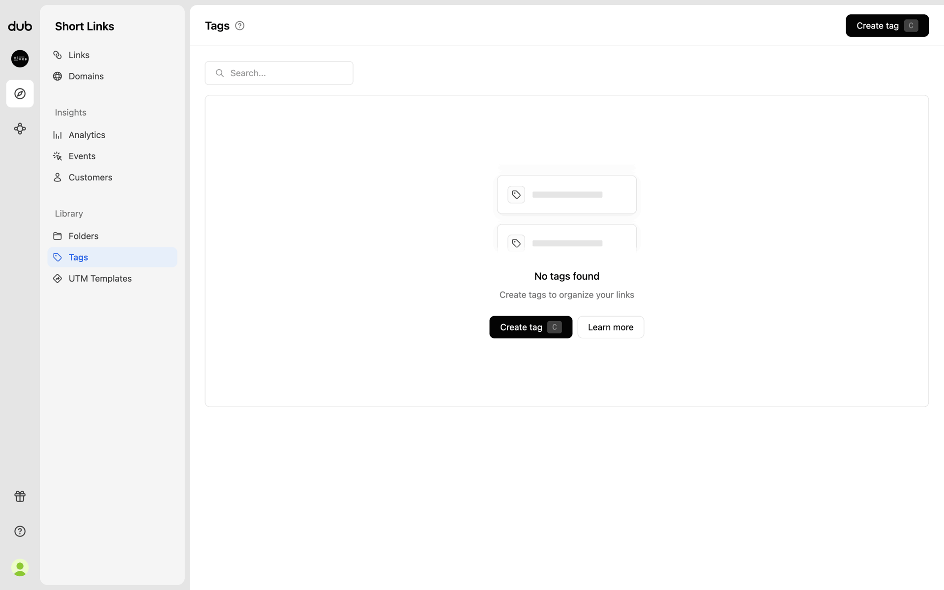 Dub Web Business interface screenshot 20